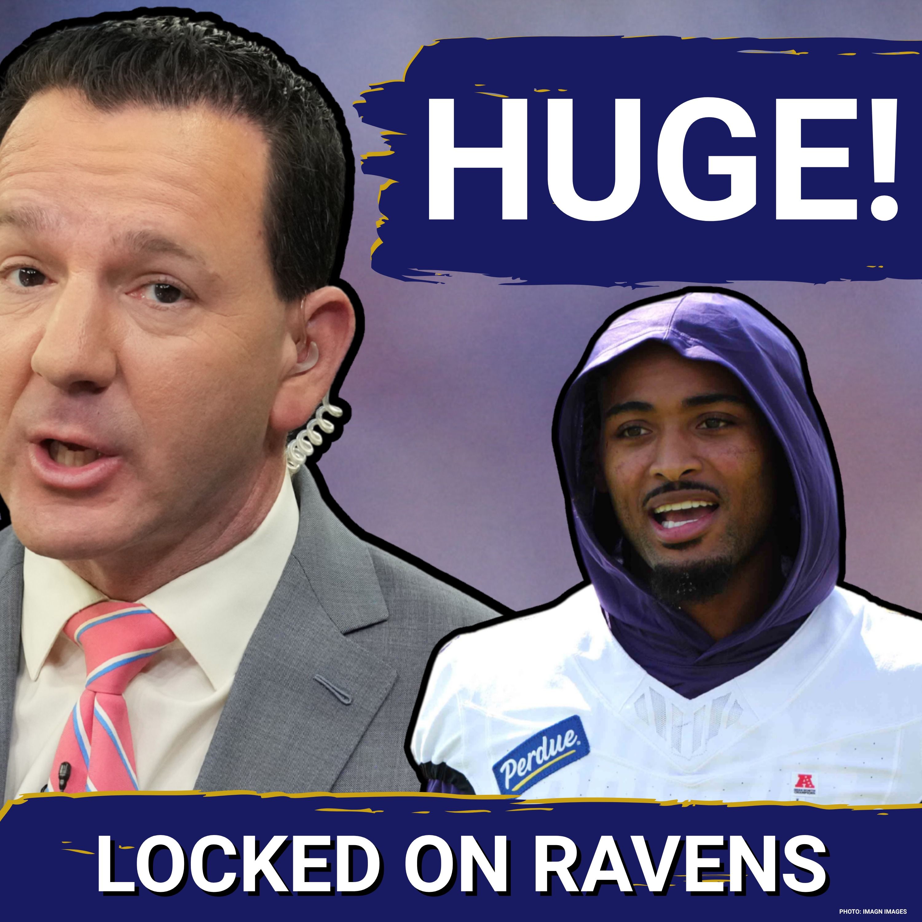 Ian Rapoport reveals MASSIVE Nate Wiggins injury update, Baltimore Ravens CB room PUT ON NOTICE episode artwork