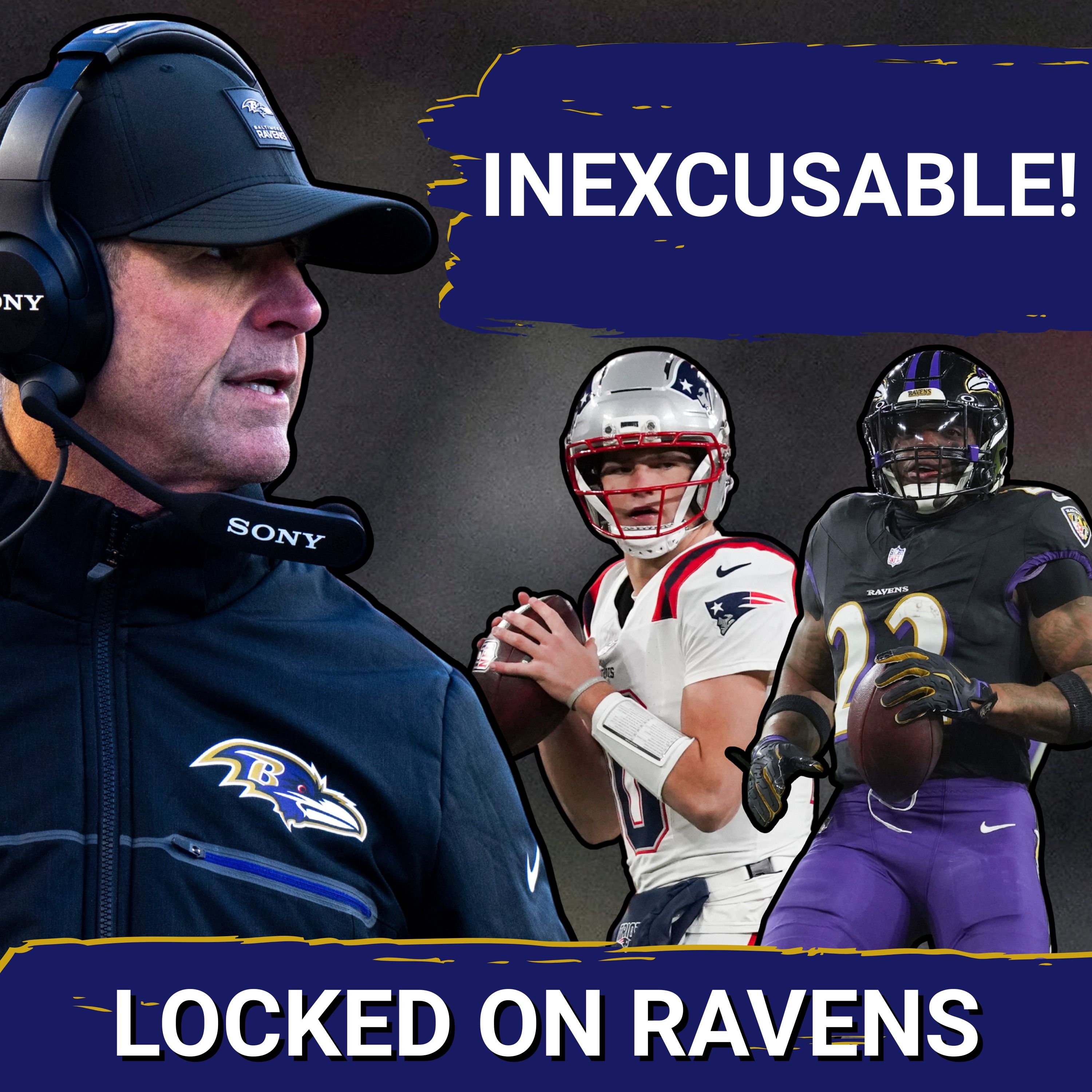 Baltimore Ravens suffer INEXCUSABLE LOSS to Patriots, John Harbaugh FAILS AGAIN, playoff hopes fade Baltimore Ravens suffer INEXCUSABLE LOSS to Patriots, John Harbaugh FAILS AGAIN, playoff hopes fade