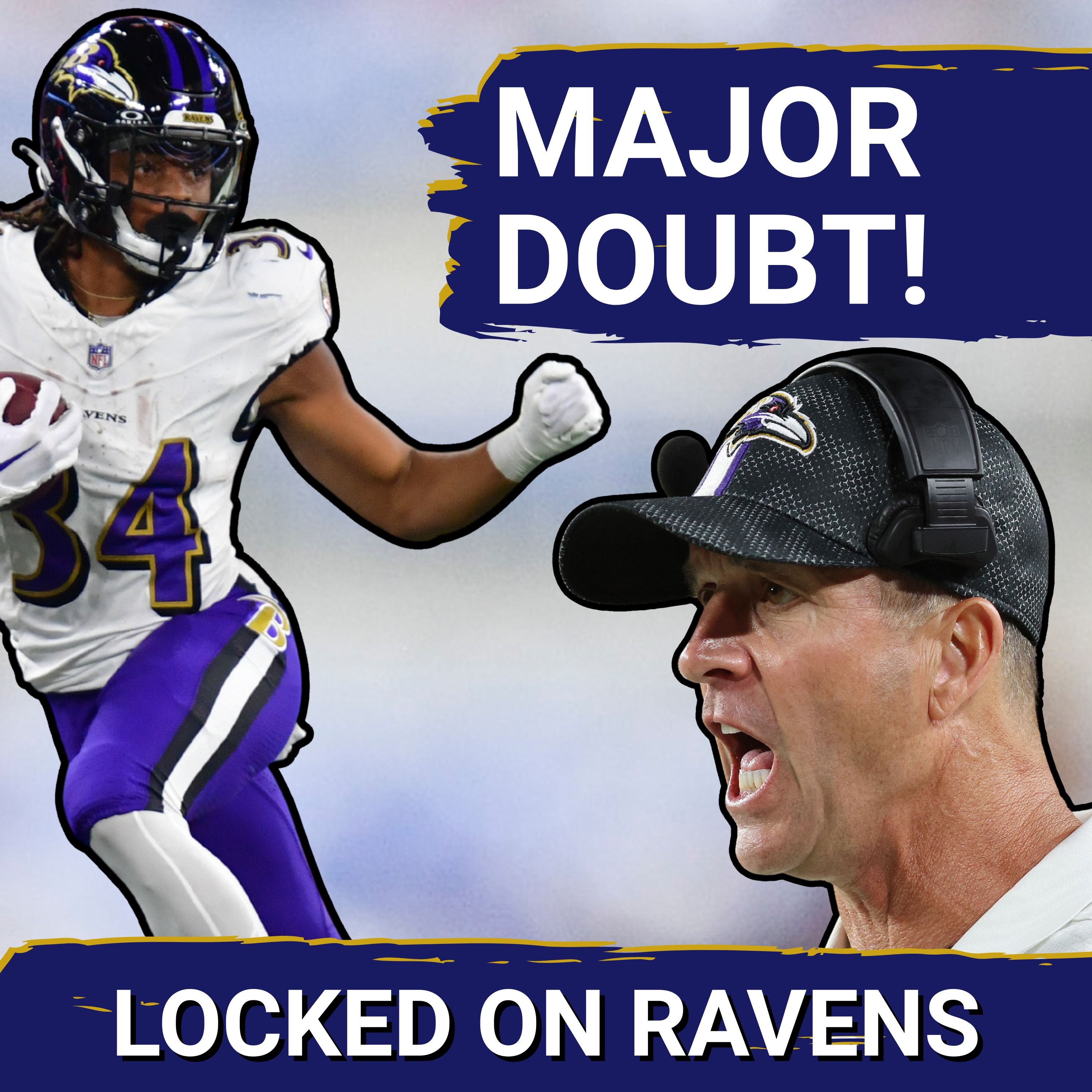 New reports CAST DOUBT on Keaton Mitchell's Baltimore Ravens future, John Harbaugh's HOT SEAT status