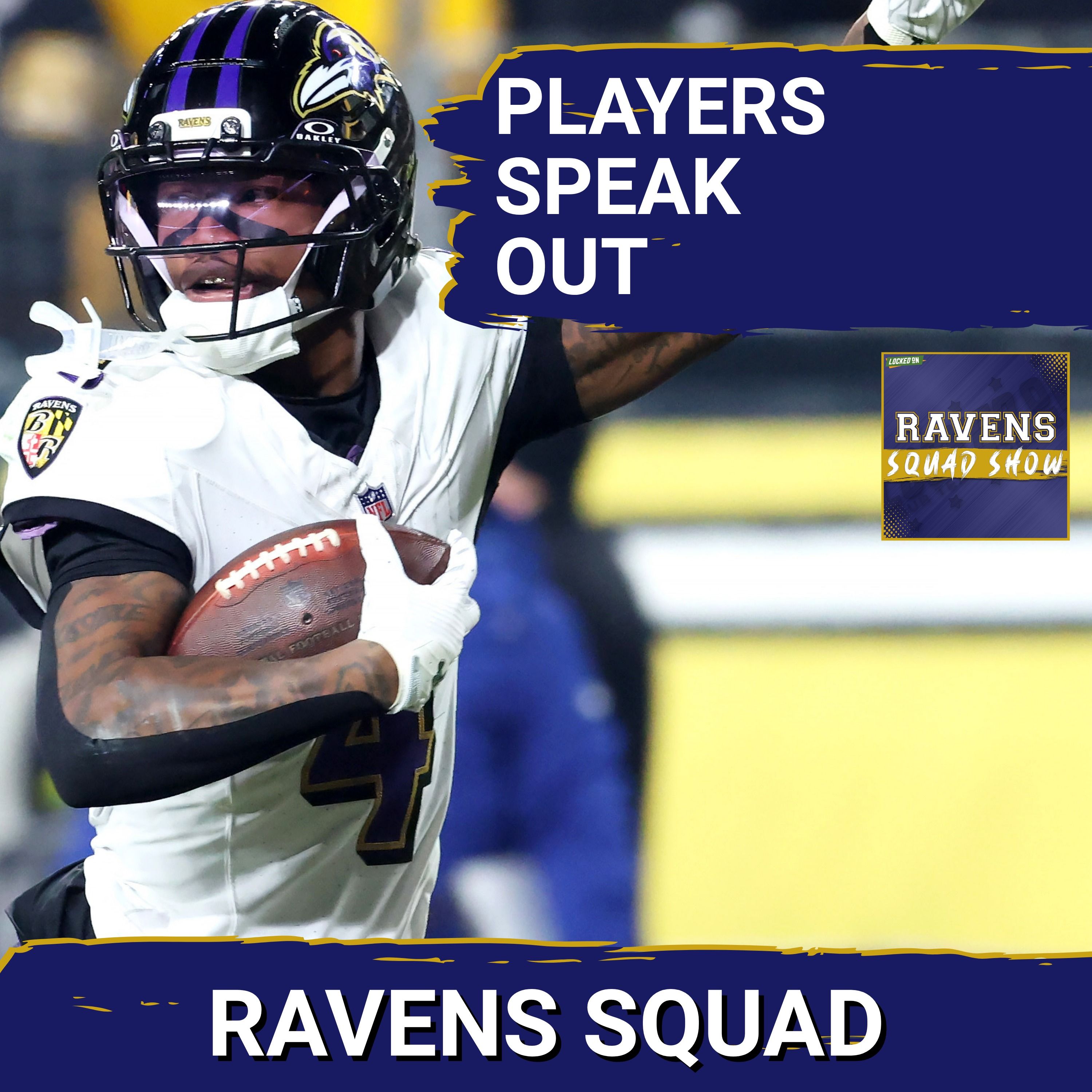 RAVENS SQUAD SHOW: Baltimore Ravens players EXCITED for NEW ERA under Jesse Minter