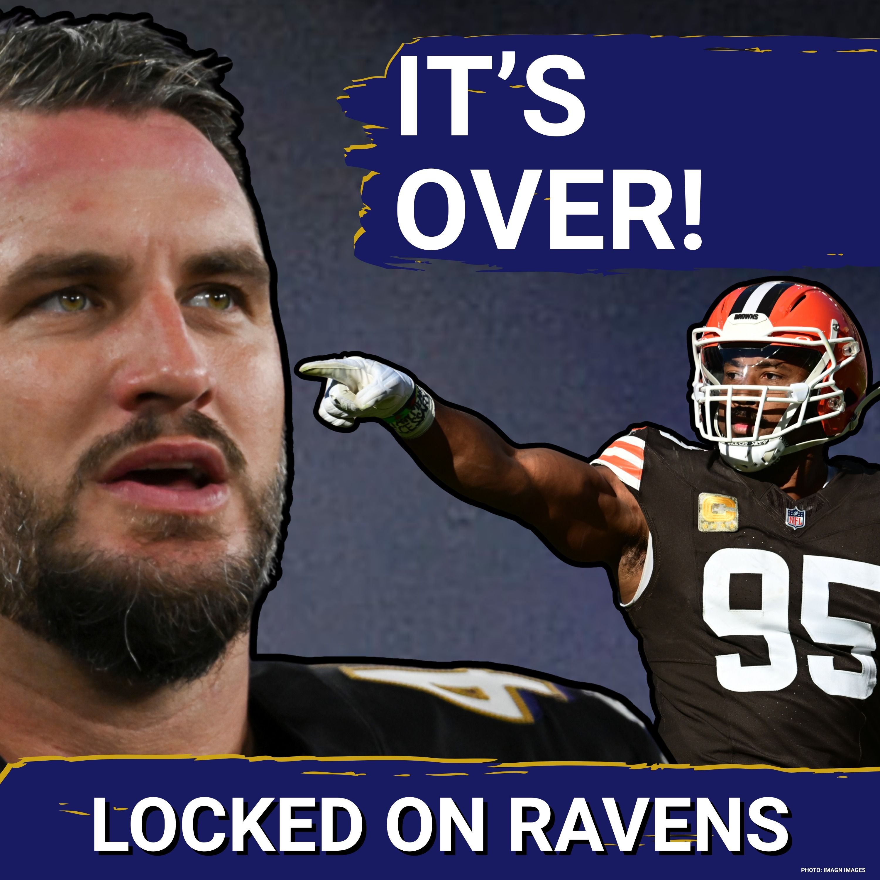 Baltimore Ravens LS REACTS to Myles Garrett trade, reveals POSITIVE TRENDS from recent OTA practices episode artwork