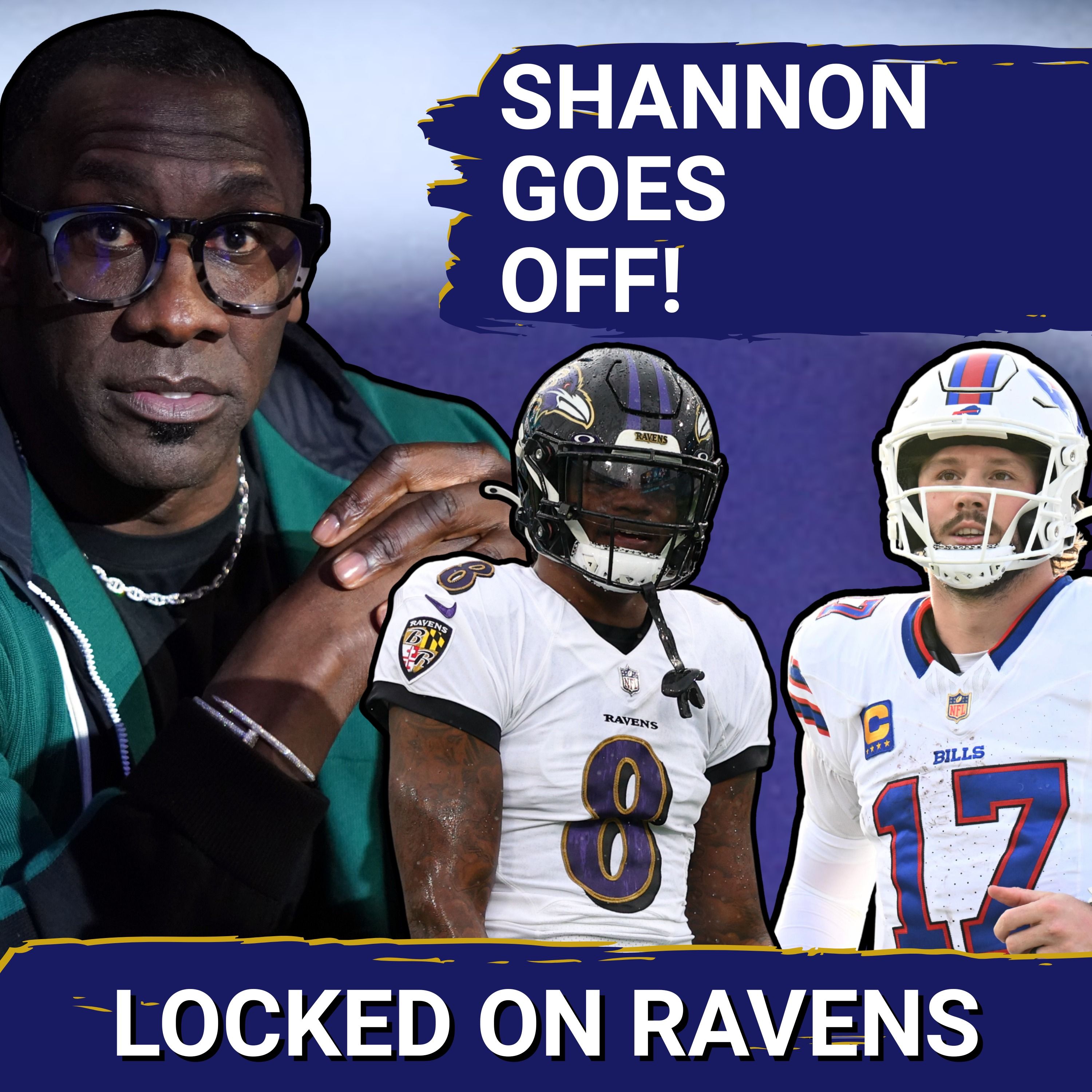 Shannon Sharpe RIPS Lamar Jackson, Josh Allen discourse, Baltimore Ravens HC search GETS TRICKY