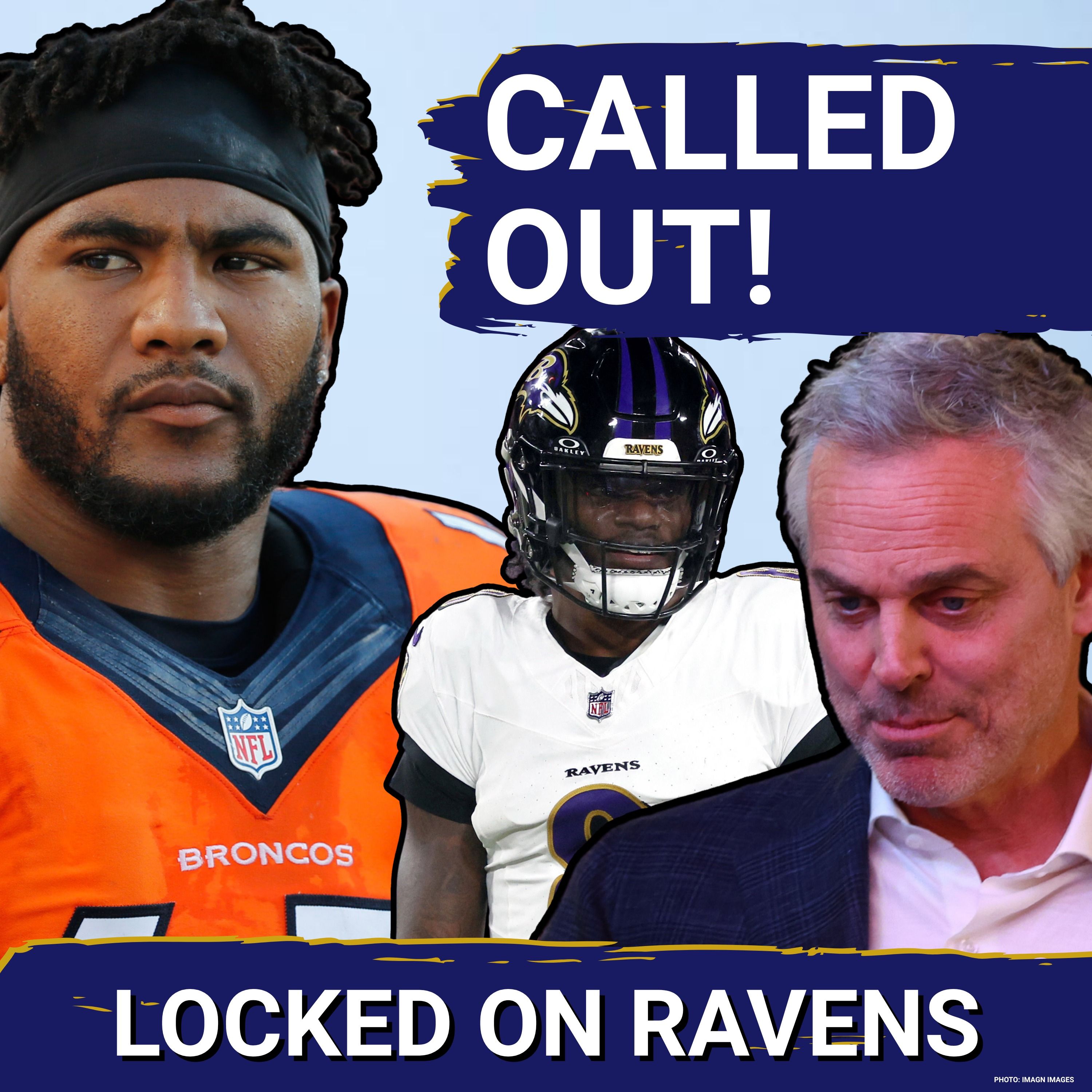 Former NFL DB RIPS Colin Cowherd for Lamar Jackson hate, Baltimore Ravens rankings drama CONTINUES episode artwork