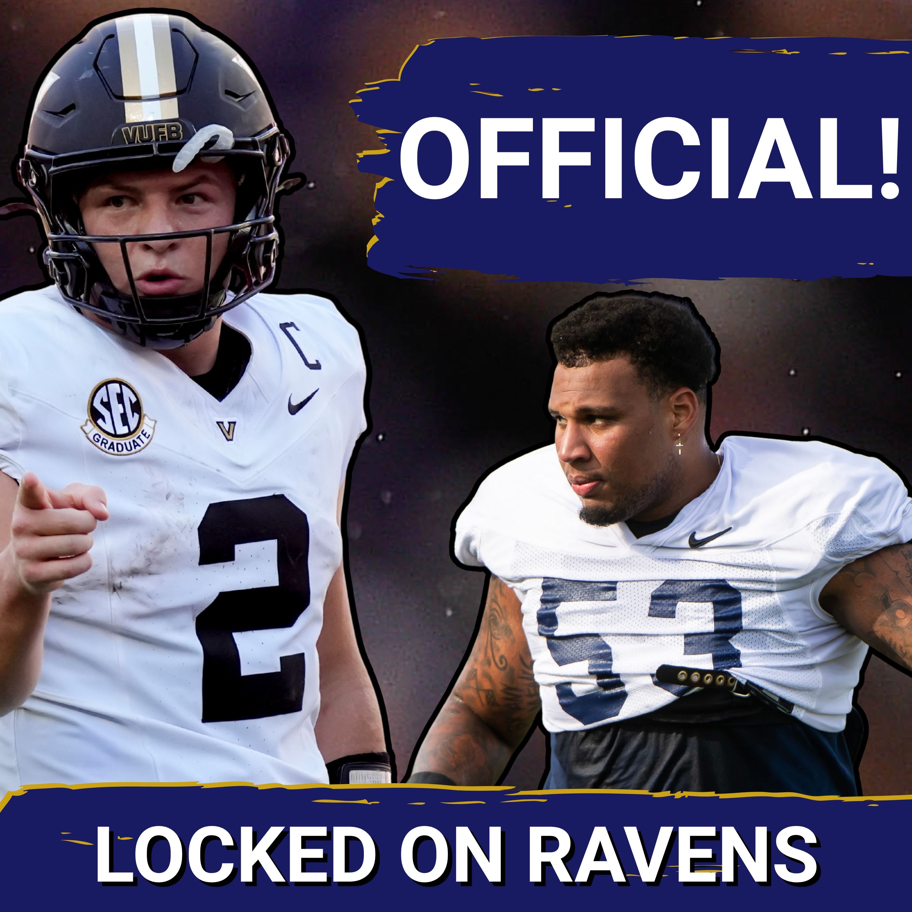 Play Baltimore Ravens officially announce FULL 2026 UDFA class, Mansoor Delane GETS HONEST on fandom