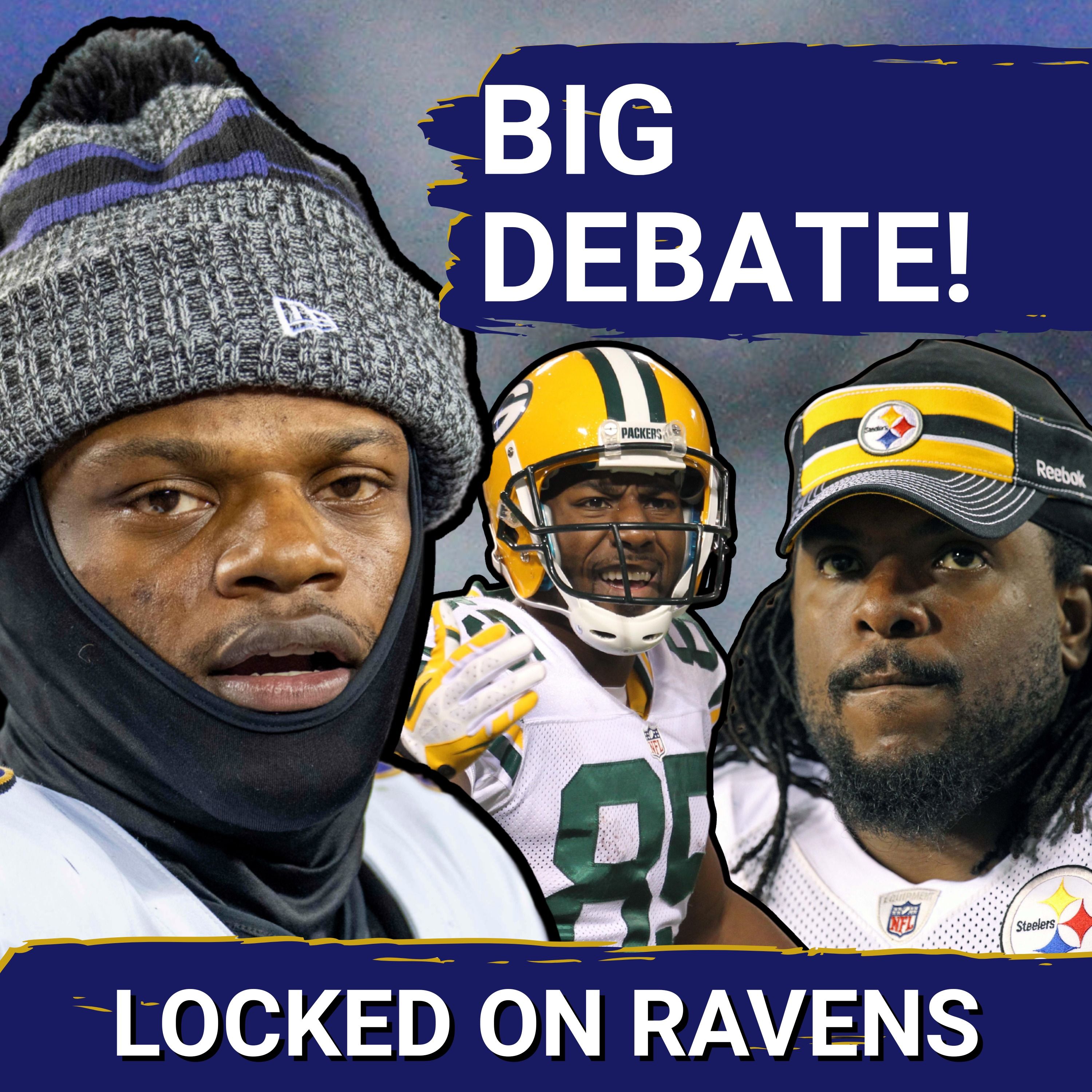 Greg Jennings CHALLENGES former Steelers OL on Baltimore Ravens, more Eric DeCosta strategies SHARED