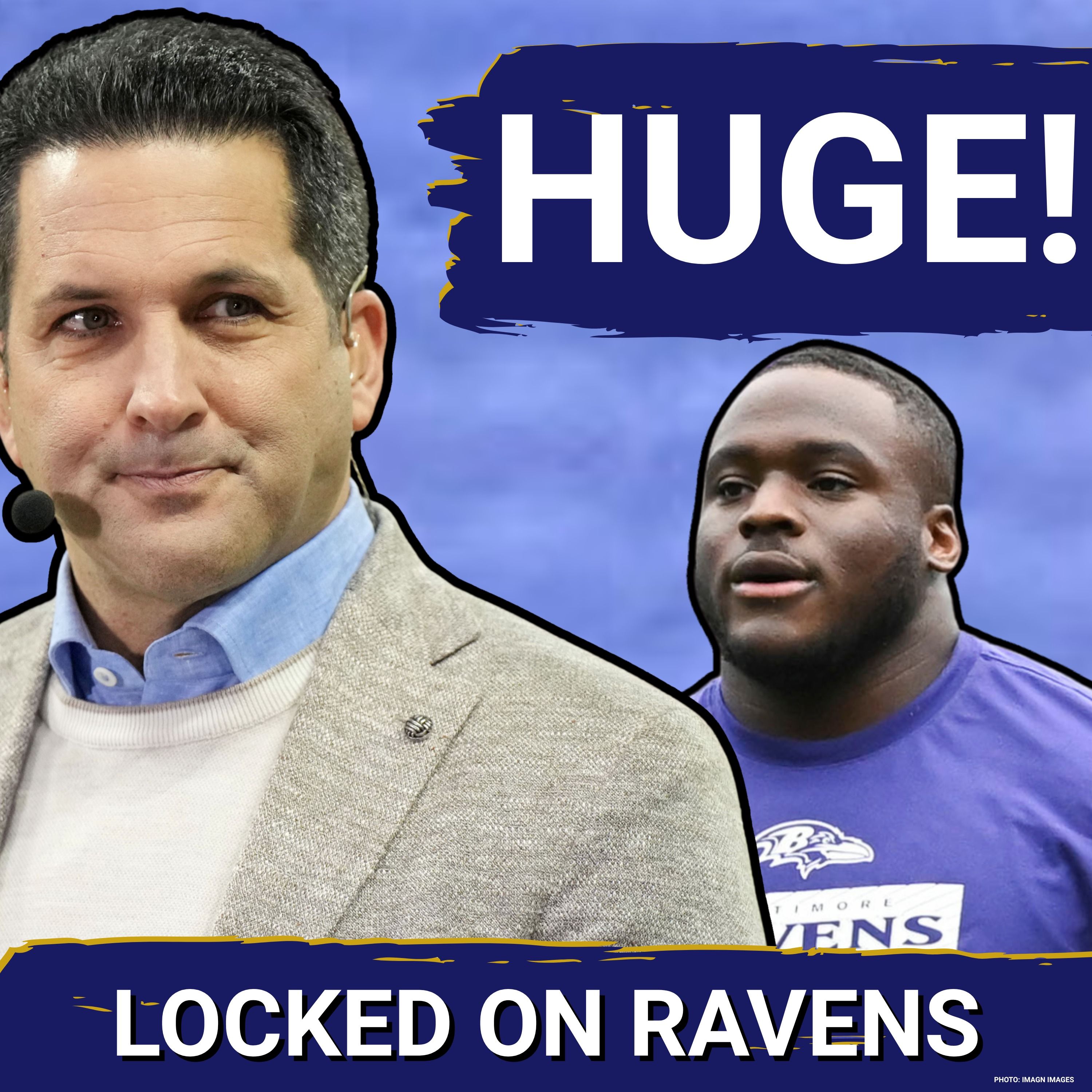 Adam Schefter shares HUGE UPDATE on Nnamdi Madubuike's future, Mina Kimes RAVES on Baltimore Ravens episode artwork