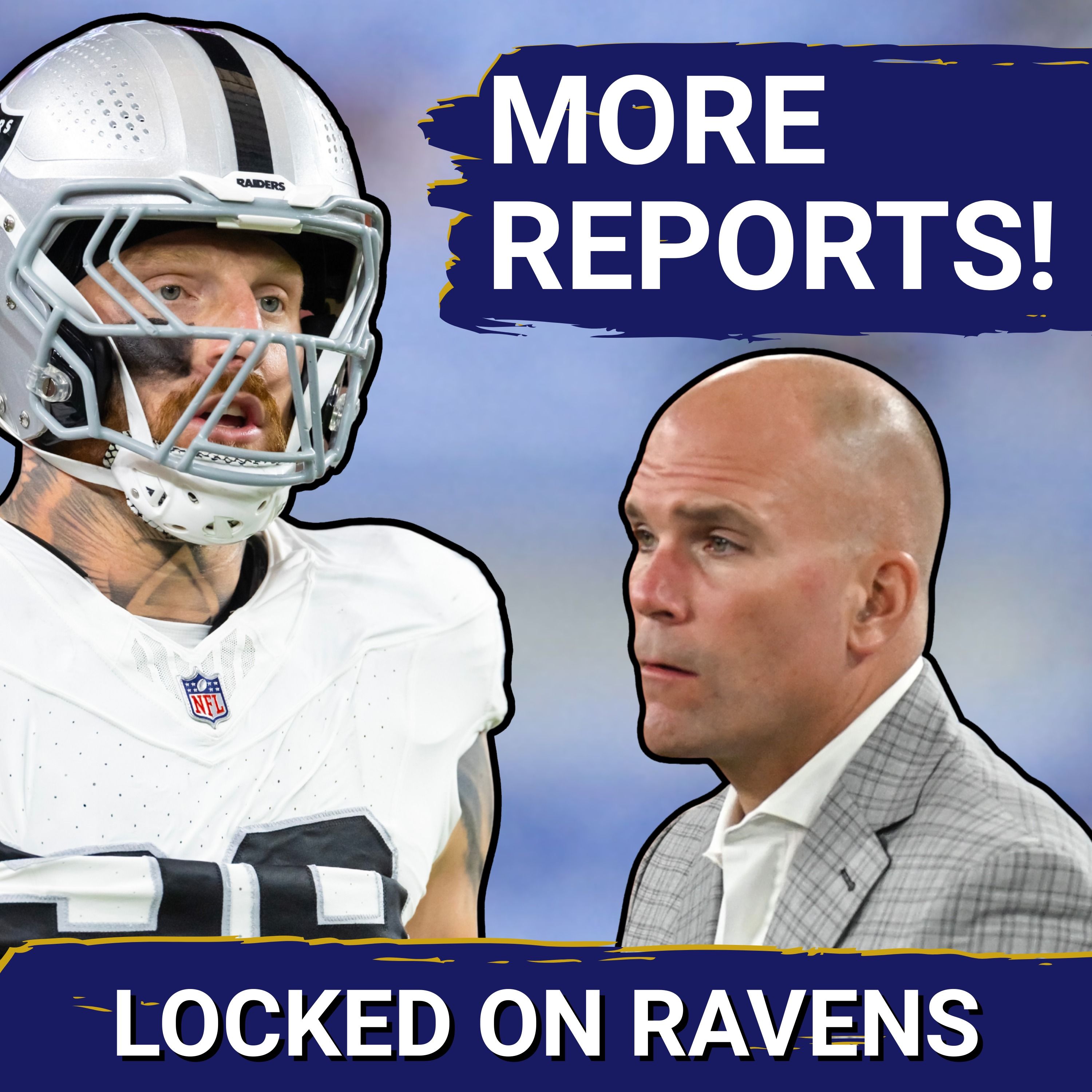 RE-UPLOAD: Maxx Crosby's agent DENIES latest Baltimore Ravens trade report, Lamar Jackson gets MORE OL OPTIONS