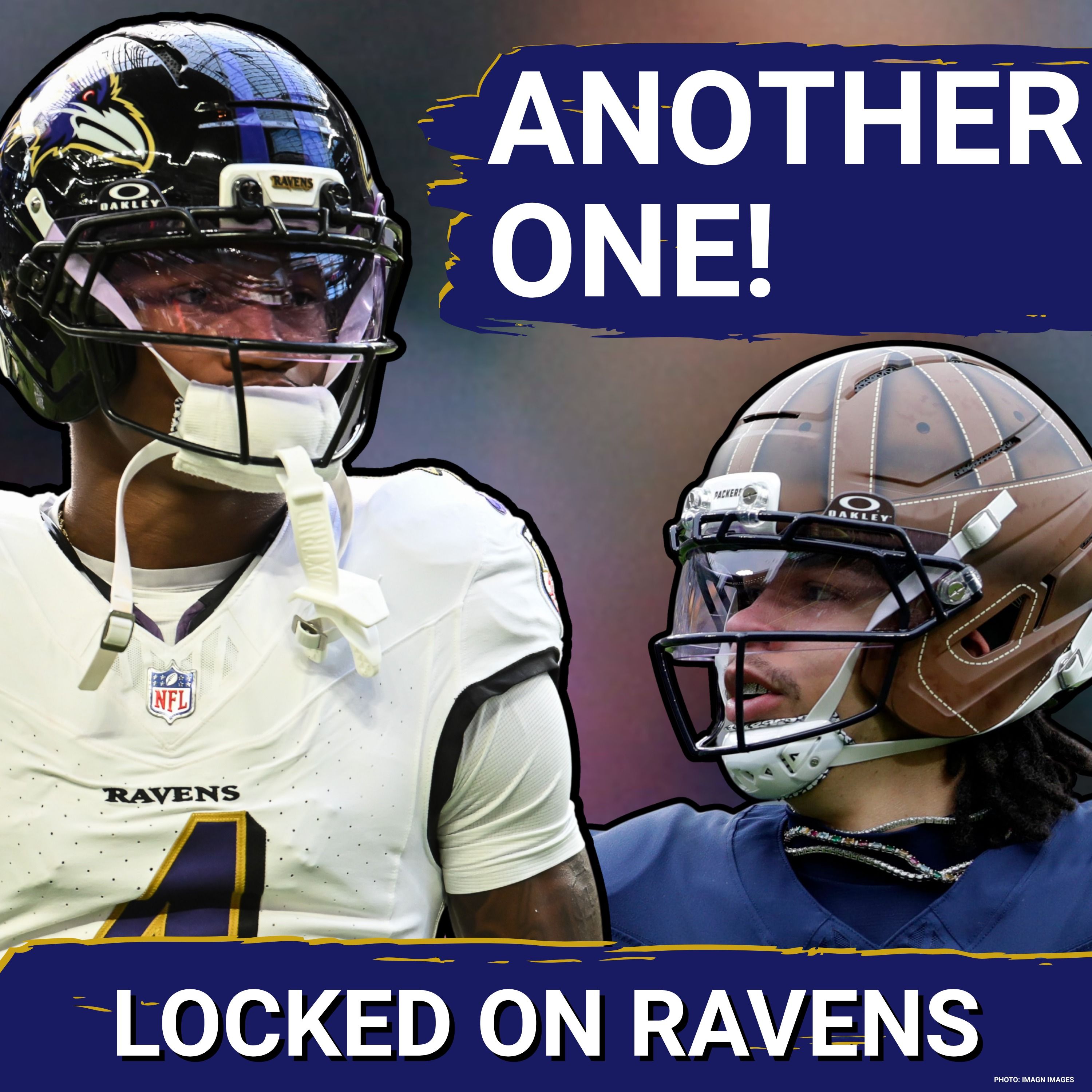 ANOTHER Zay Flowers contract domino falls, Anthony Weaver HYPES UP key Baltimore Ravens players episode artwork