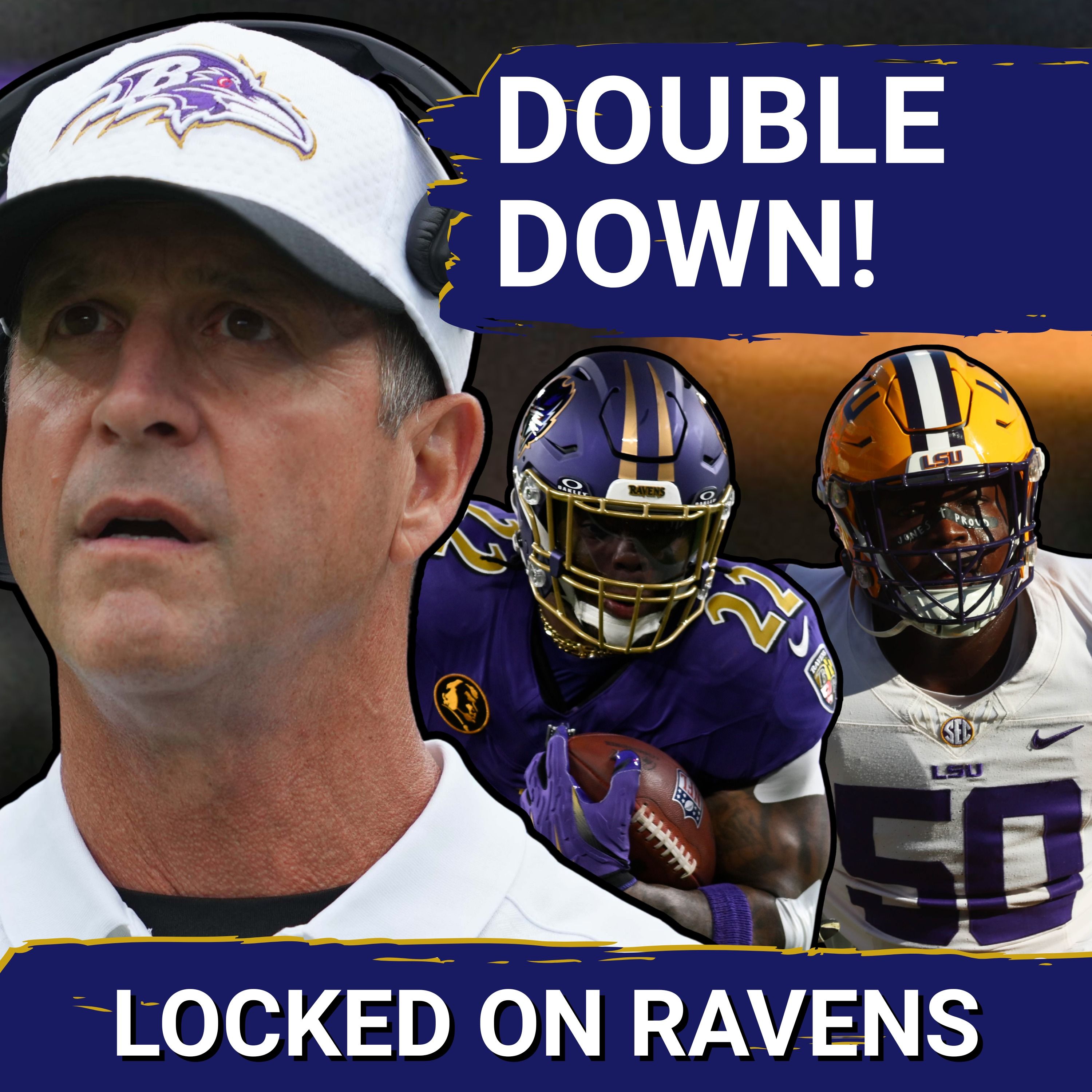 John Harbaugh DEFENDS CONTROVERSIAL OL, RB decisions, gives HUGE Baltimore Ravens injury updates