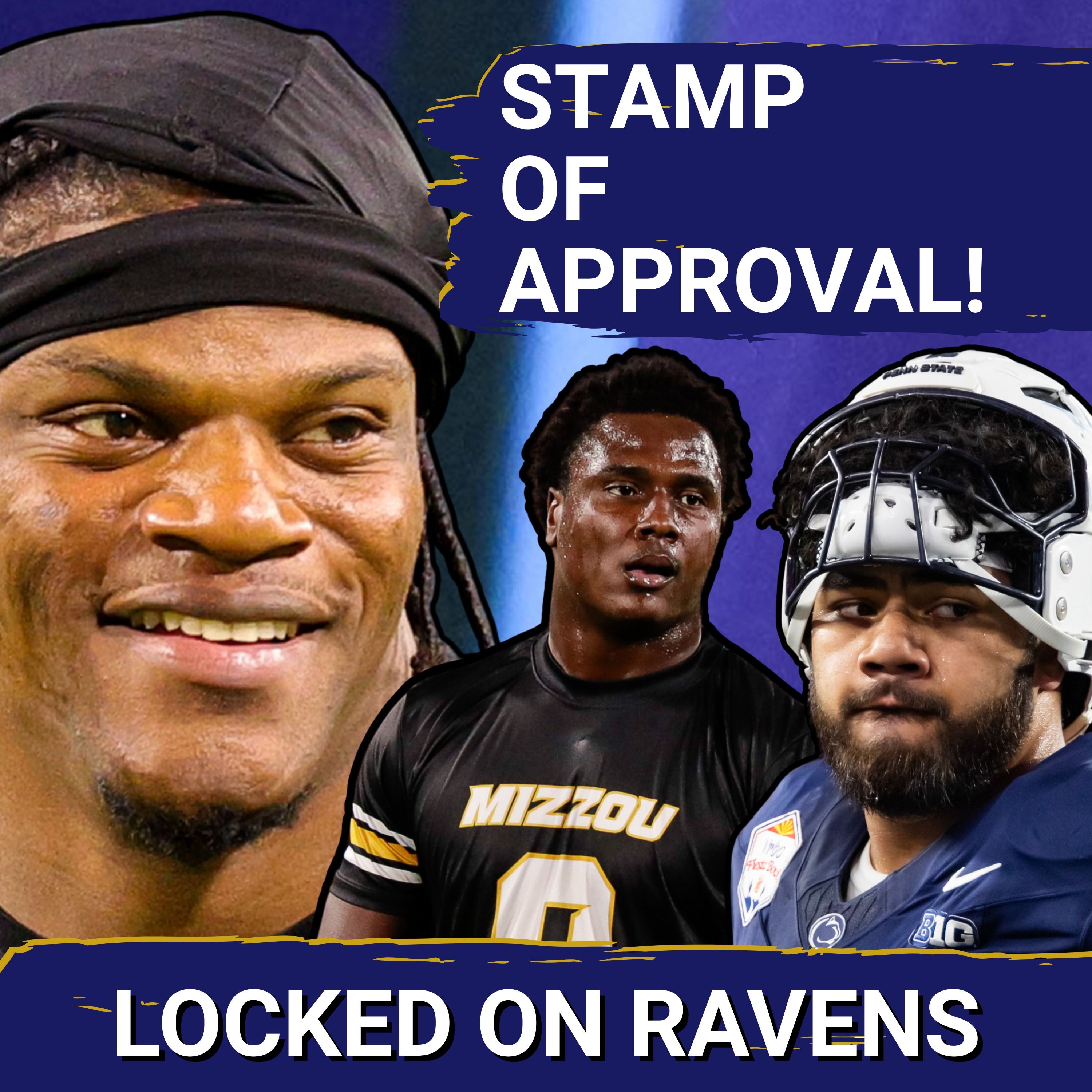 Lamar Jackson gives STAMP OF APPROVAL on Baltimore Ravens draft picks, Eric DeCosta WINS AGAIN episode artwork