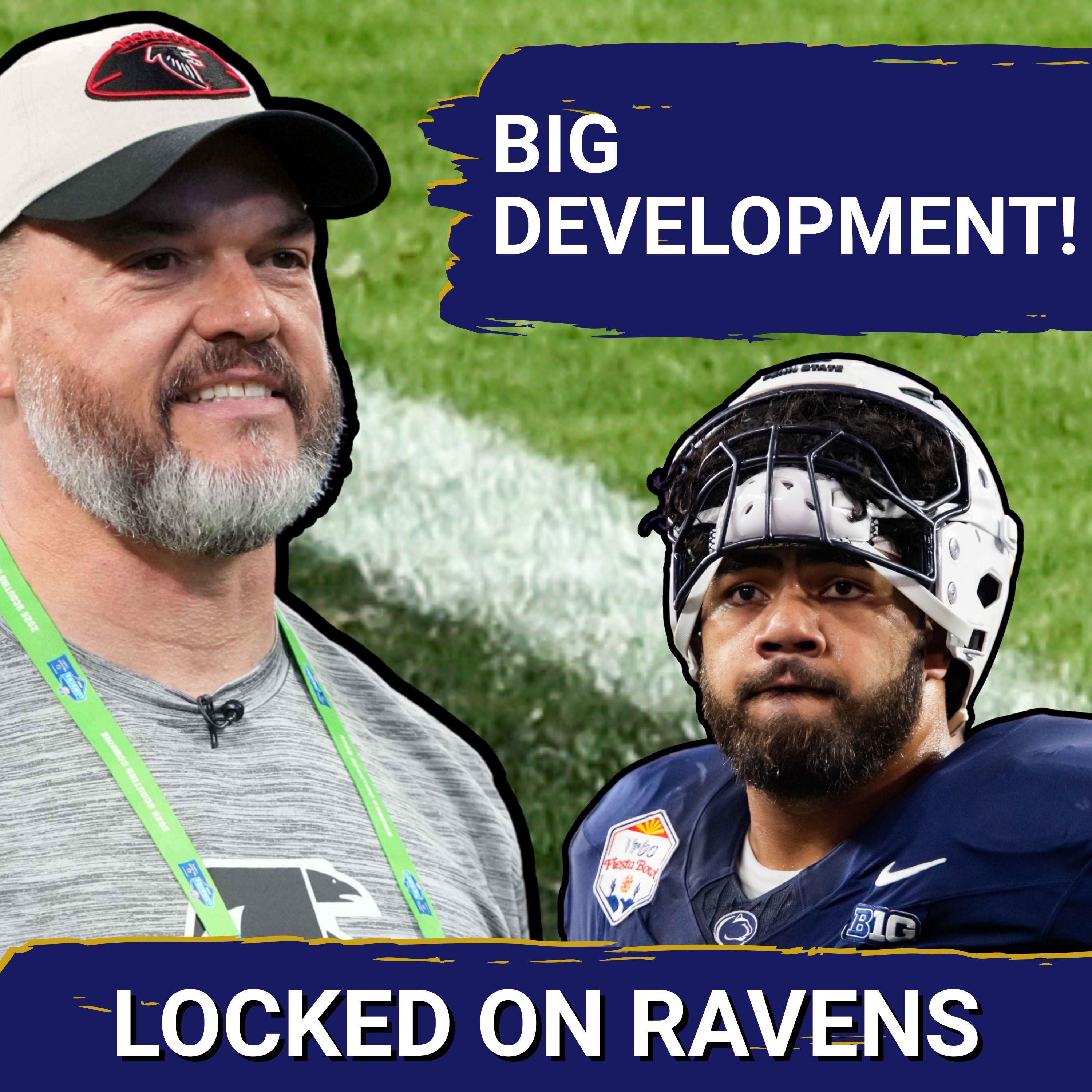 KEY Baltimore Ravens coach attends Pro Day for STAR OL, another free agent LEAVES for division rival