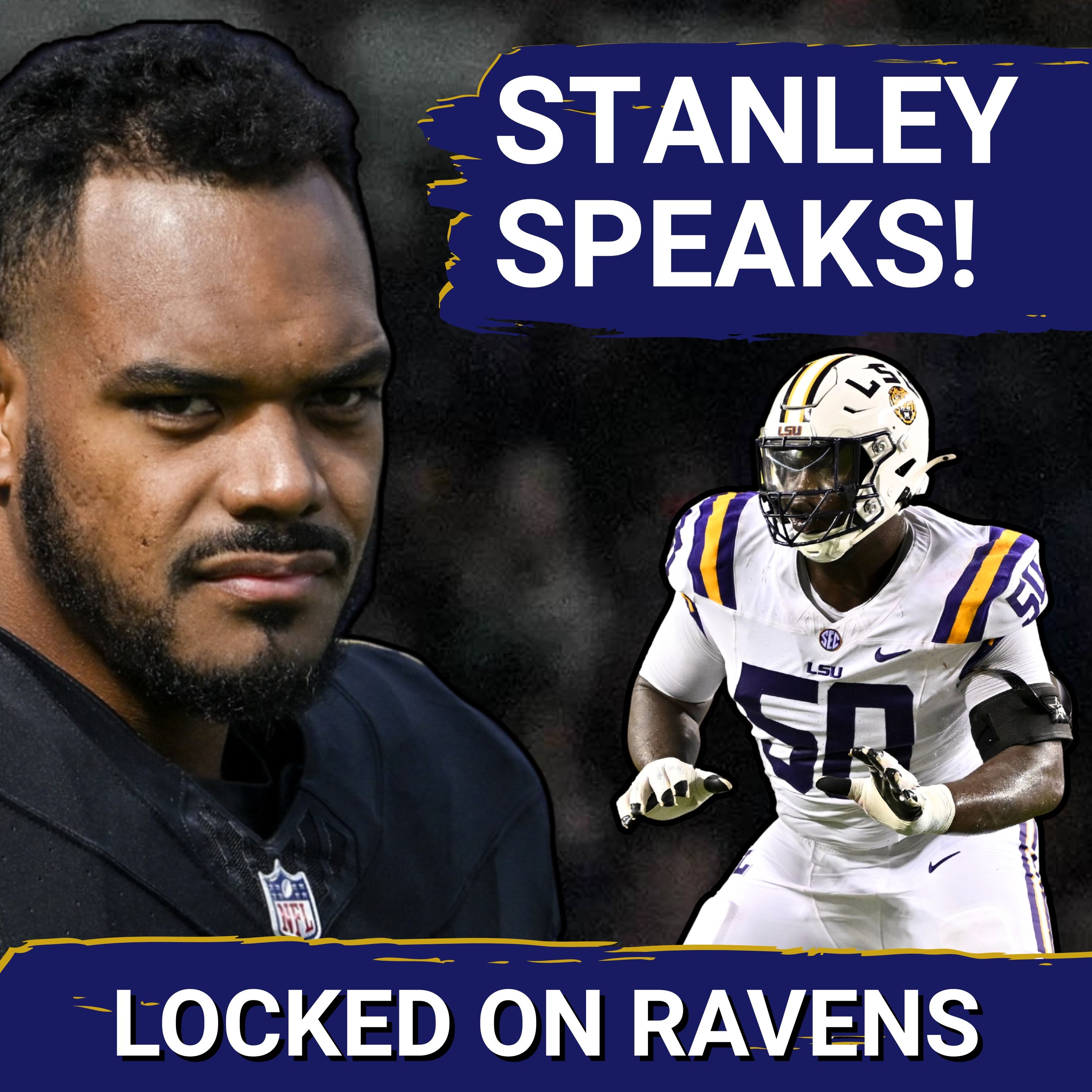 Ronnie Stanley SPEAKS UP on Emery Jones Jr., Baltimore Ravens woes, Dre'Mont Jones RIPS WILD FINE