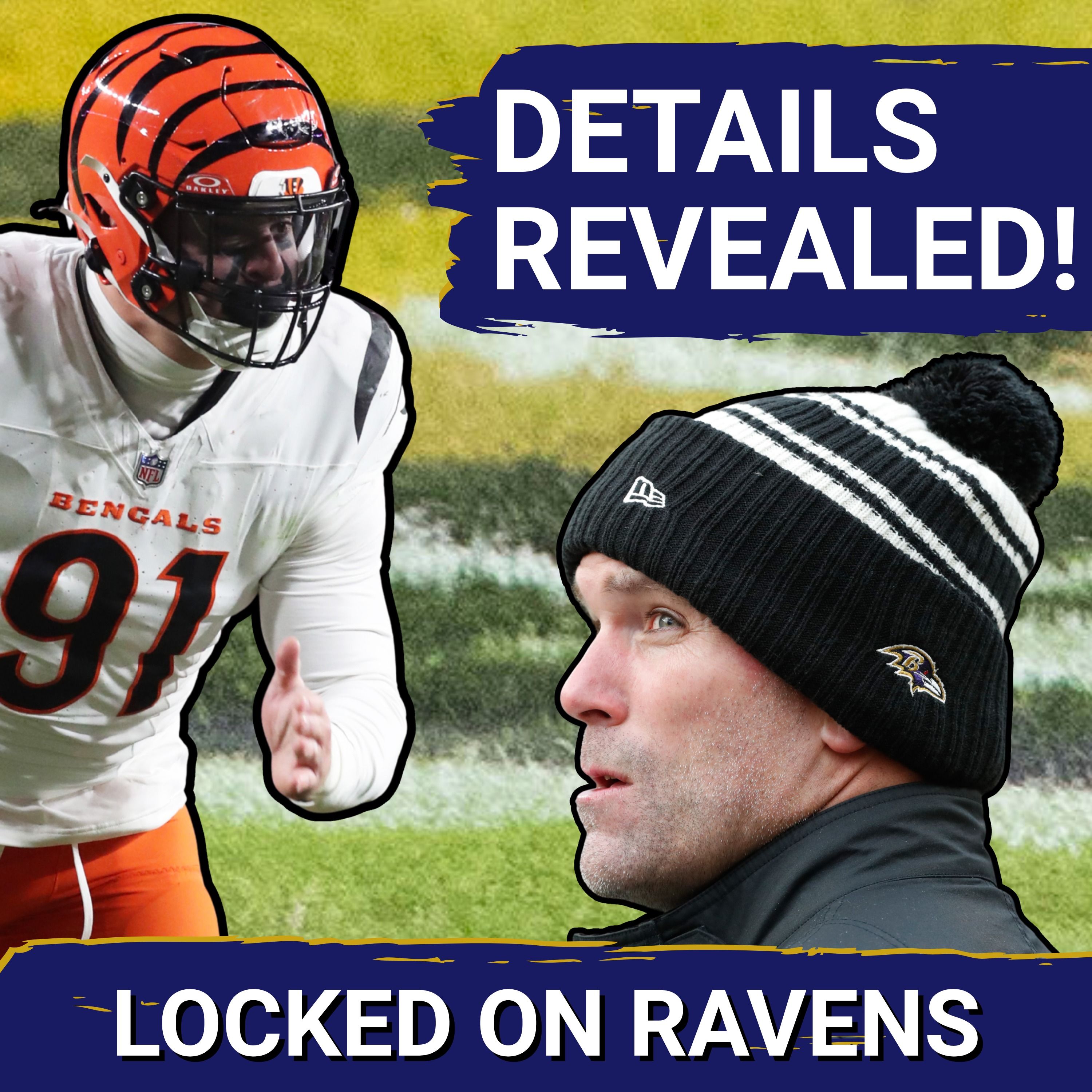 KEY Trey Hendrickson contract details emerge, Baltimore Ravens linked to MORE OL prospects in draft