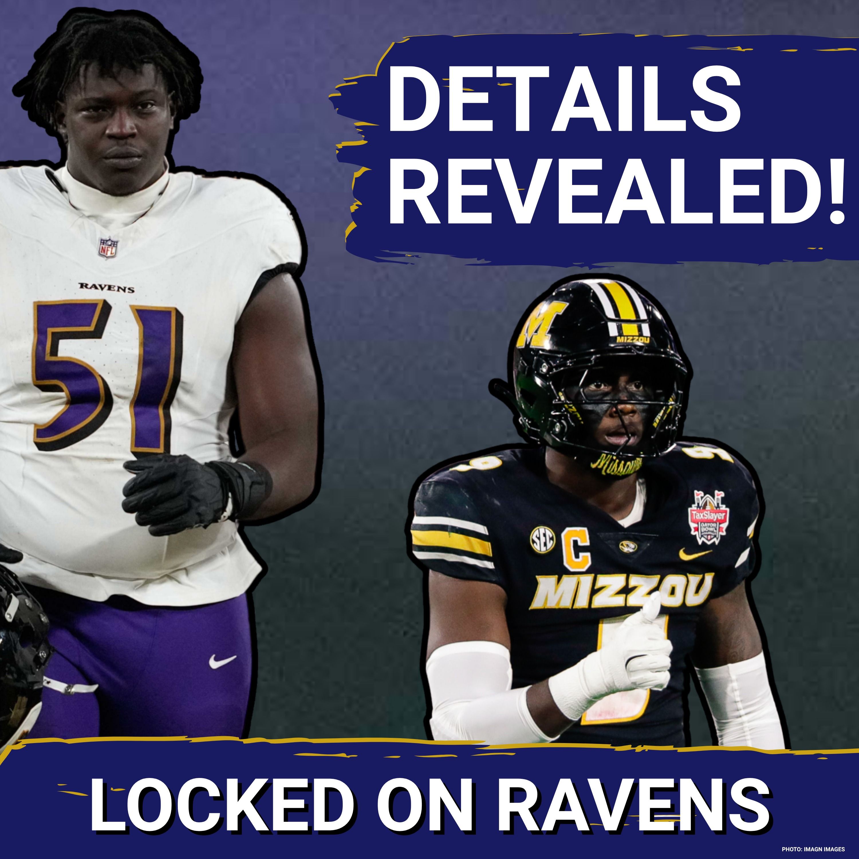 Emery Jones Jr. shares details of GETTING CHIPPY with Zion Young, Baltimore Ravens enter KEY stretch episode artwork