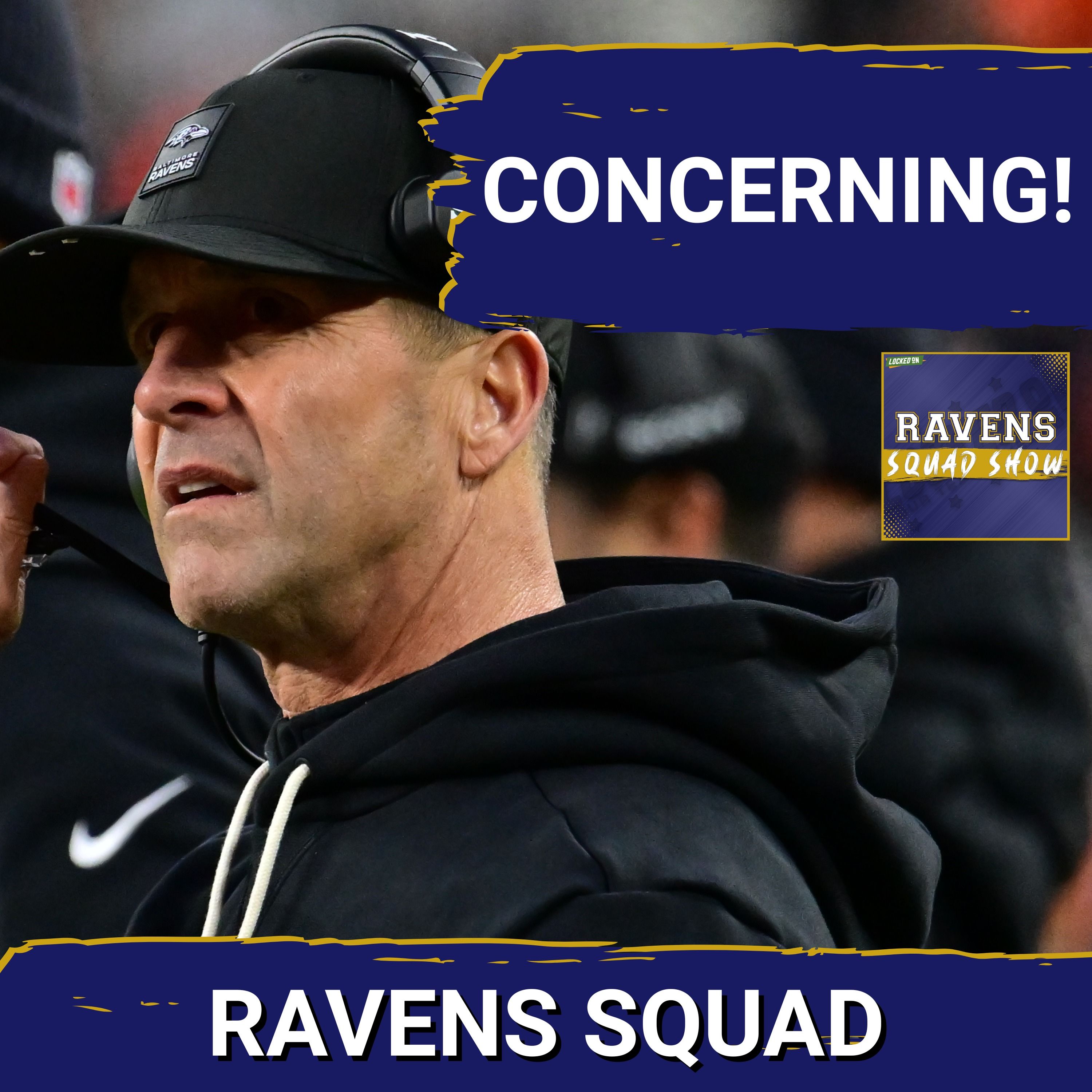 RAVENS SQUAD SHOW: Baltimore Ravens in CONCERNING state after DISAPPOINTING Week 13 vs. Bengals