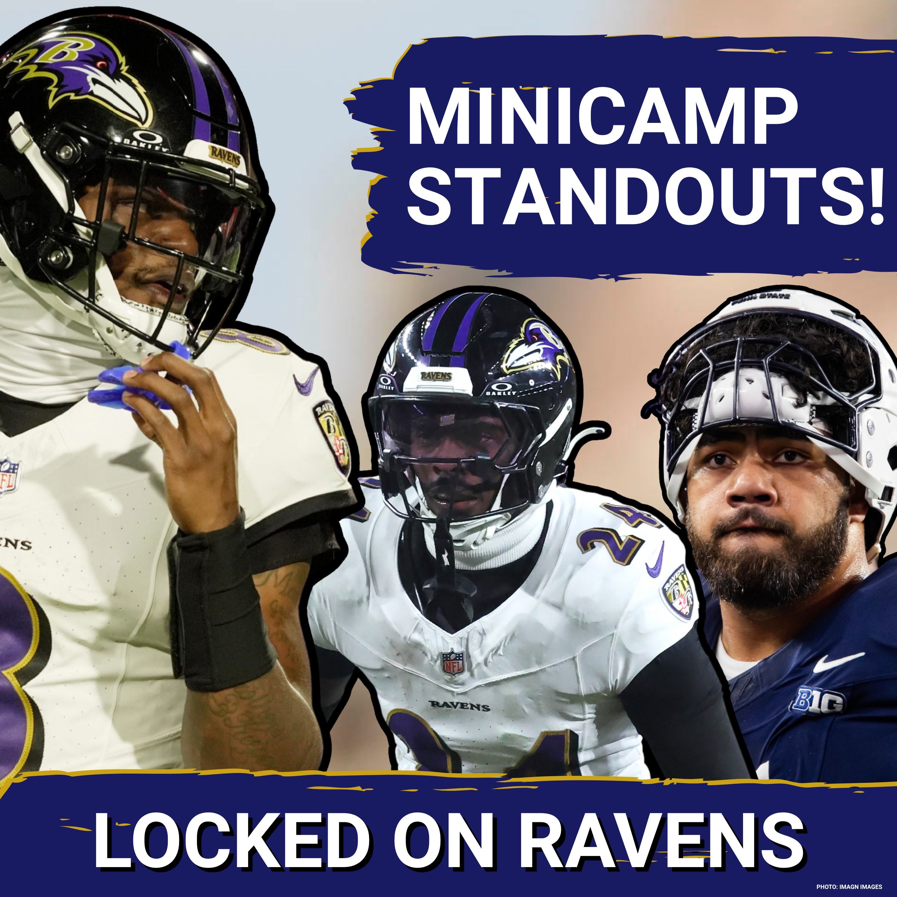 Baltimore Ravens minicamp standouts REVEALED, Ian Rapoport WEIGHS IN on Lamar Jackson contract saga episode artwork