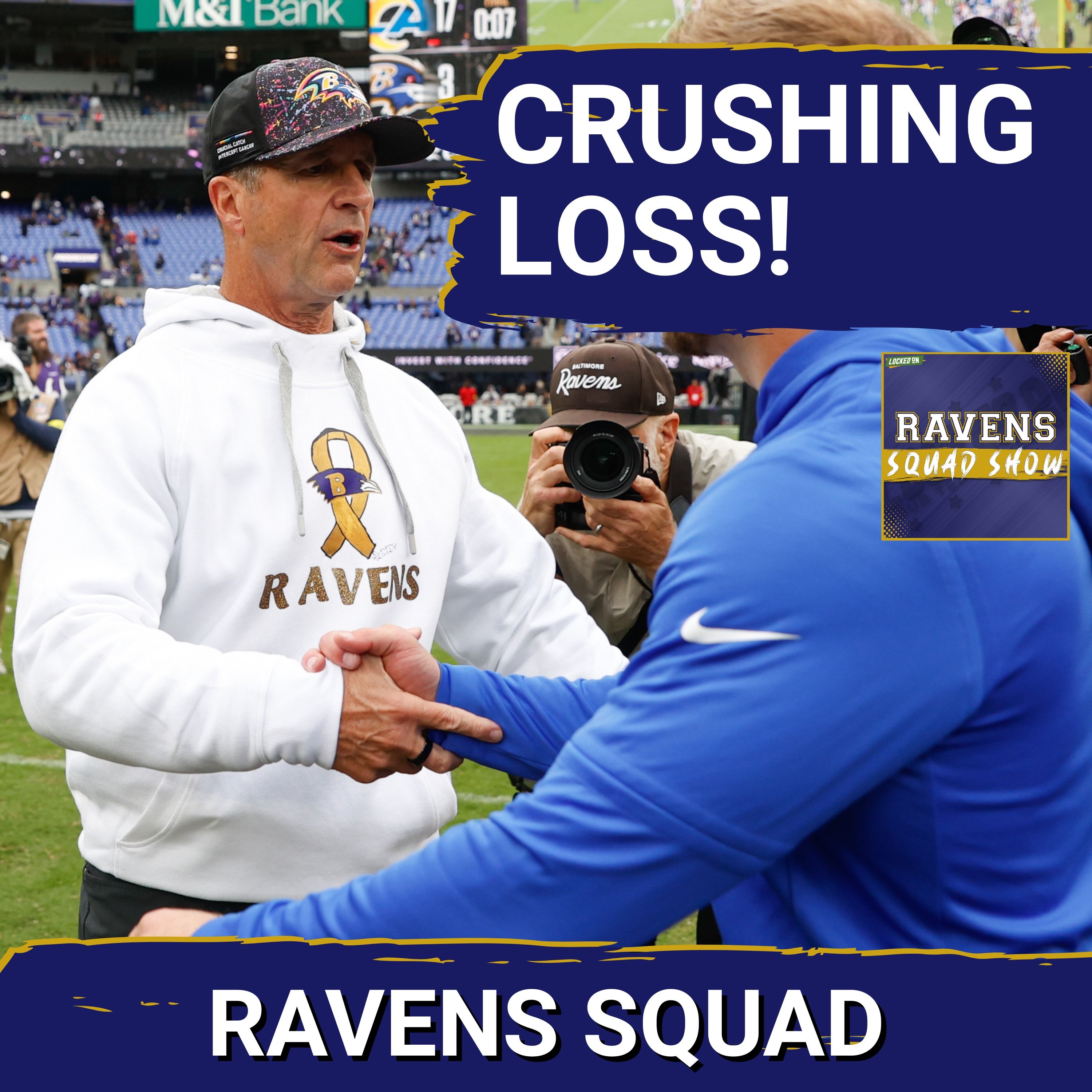 RAVENS SQUAD SHOW: Baltimore Ravens suffer CRUSHING loss to Los Angeles Rams