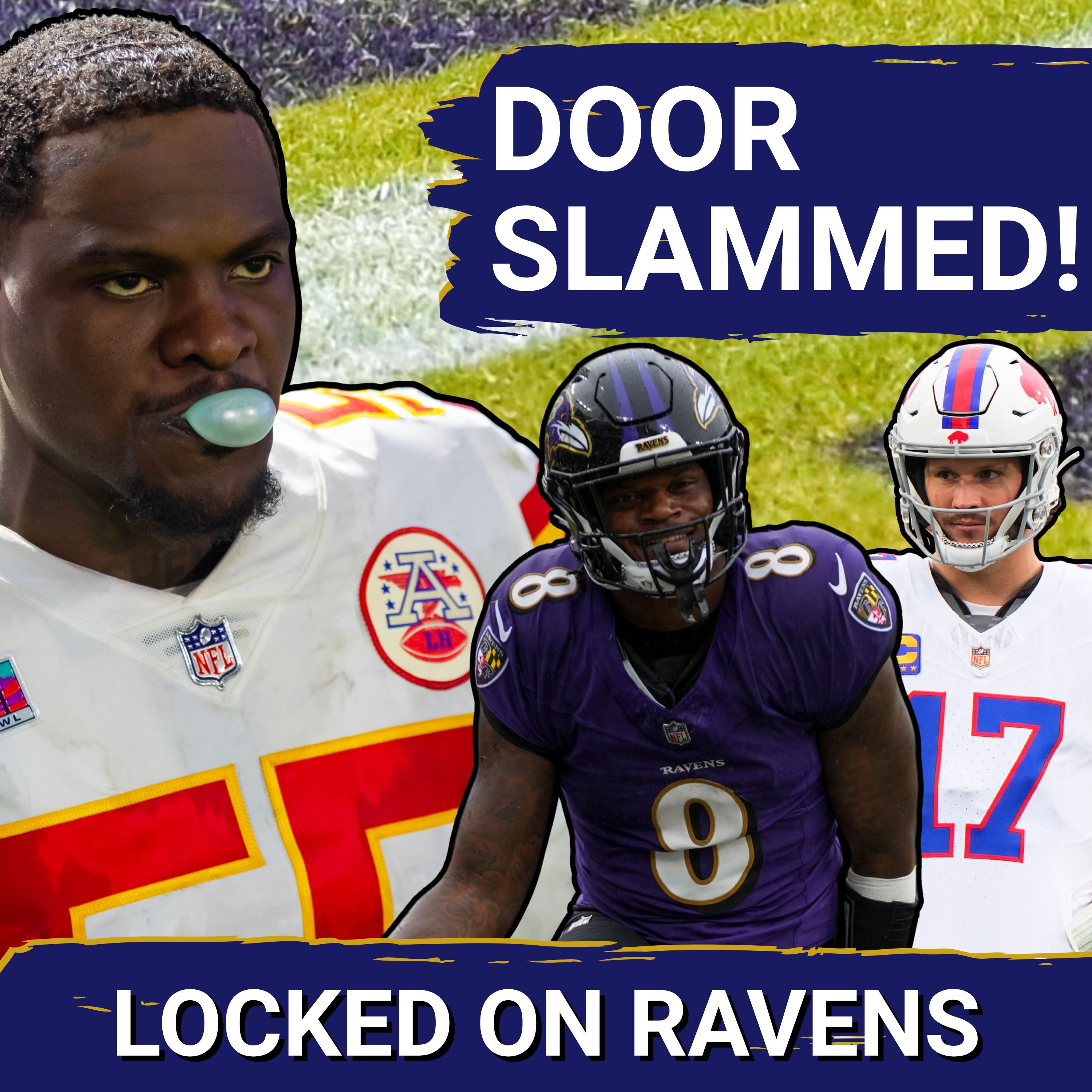 Frank Clark SLAMS DOOR on Lamar Jackson, Josh Allen debate, Baltimore Ravens KEY FOCUS revealed