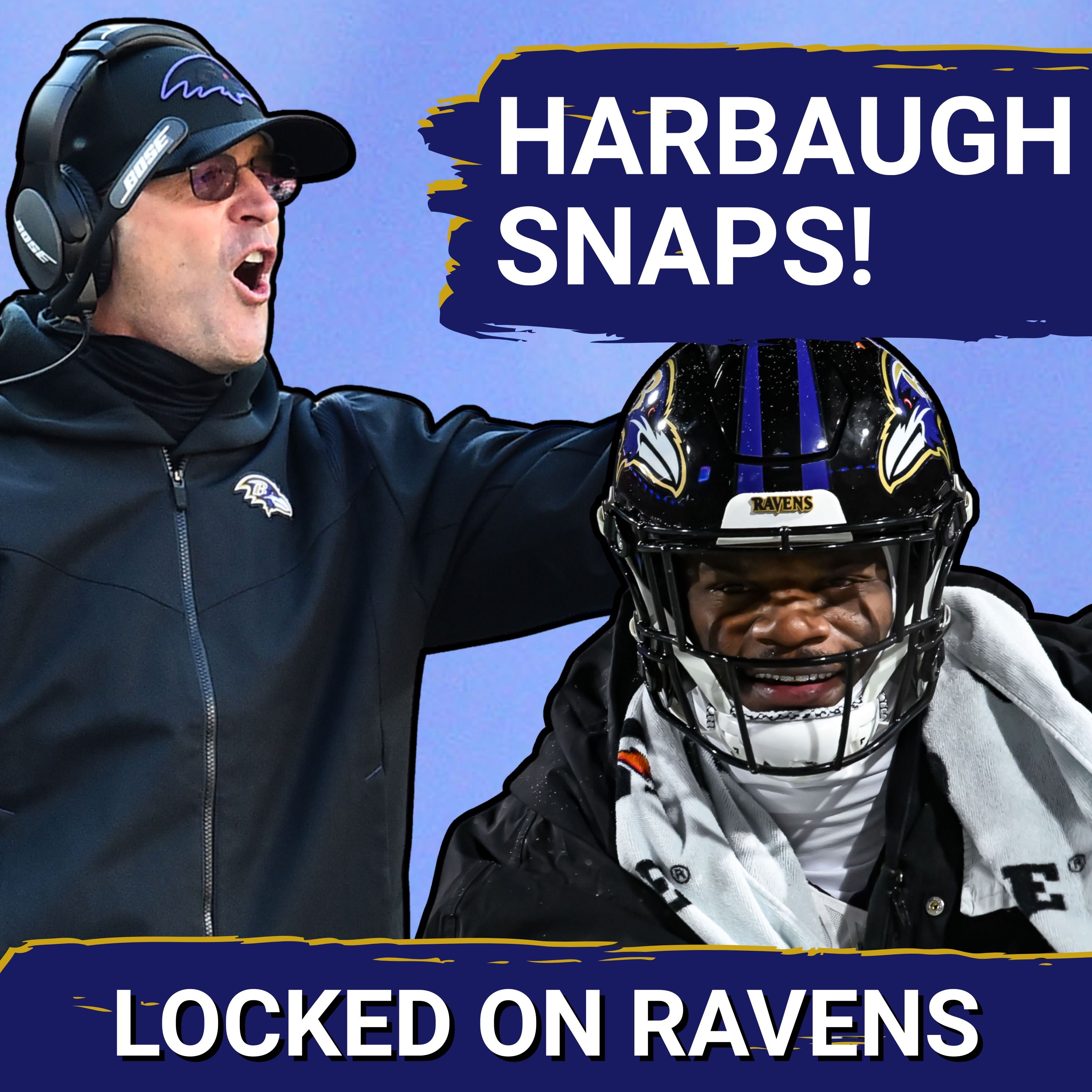 John Harbaugh SNAPS on reporters about Lamar Jackson, Baltimore Ravens injury crisis gets MUCH WORSE