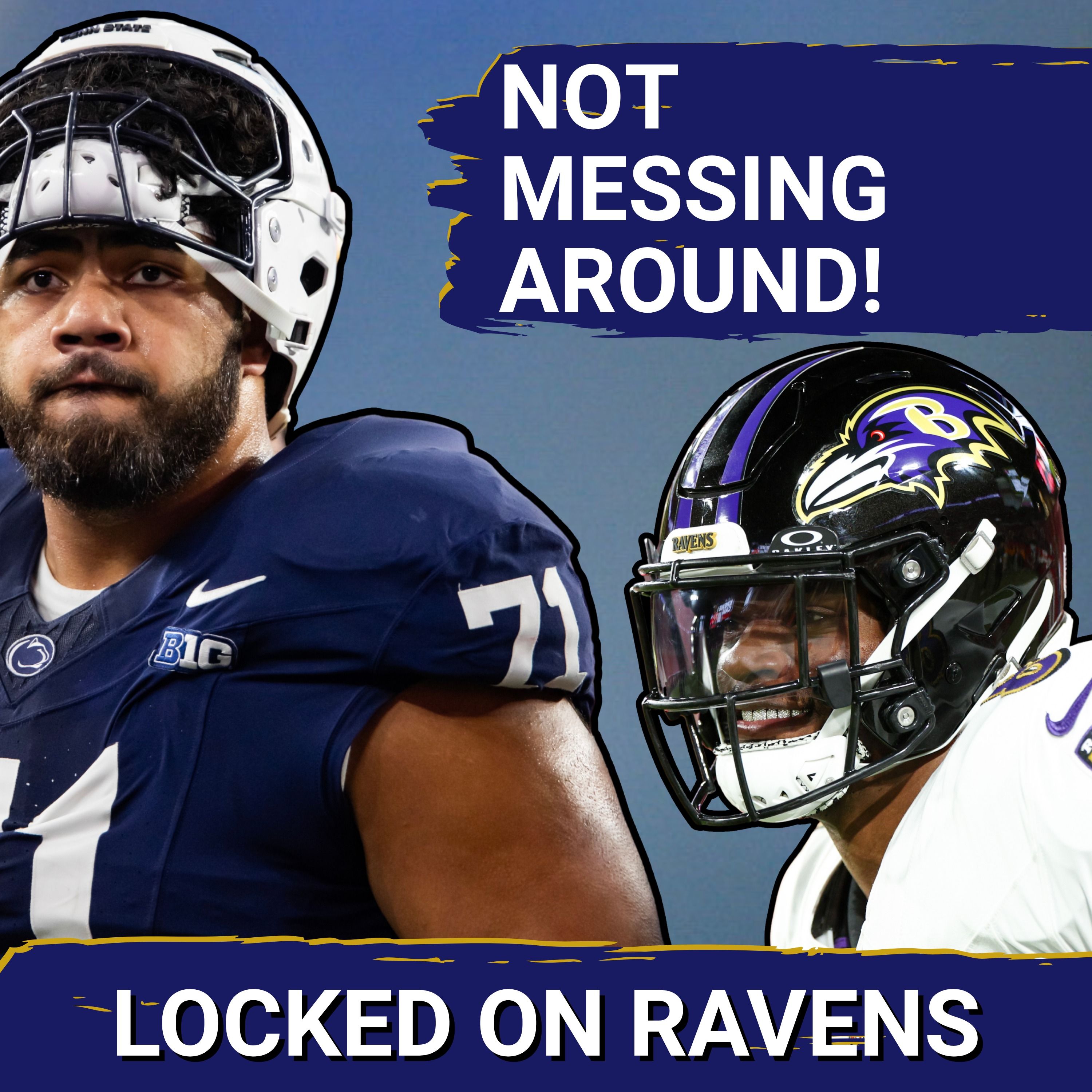 Vega Ioane sends SCORCHING first message to Lamar Jackson, Baltimore Ravens WIN Day 1 of NFL draft