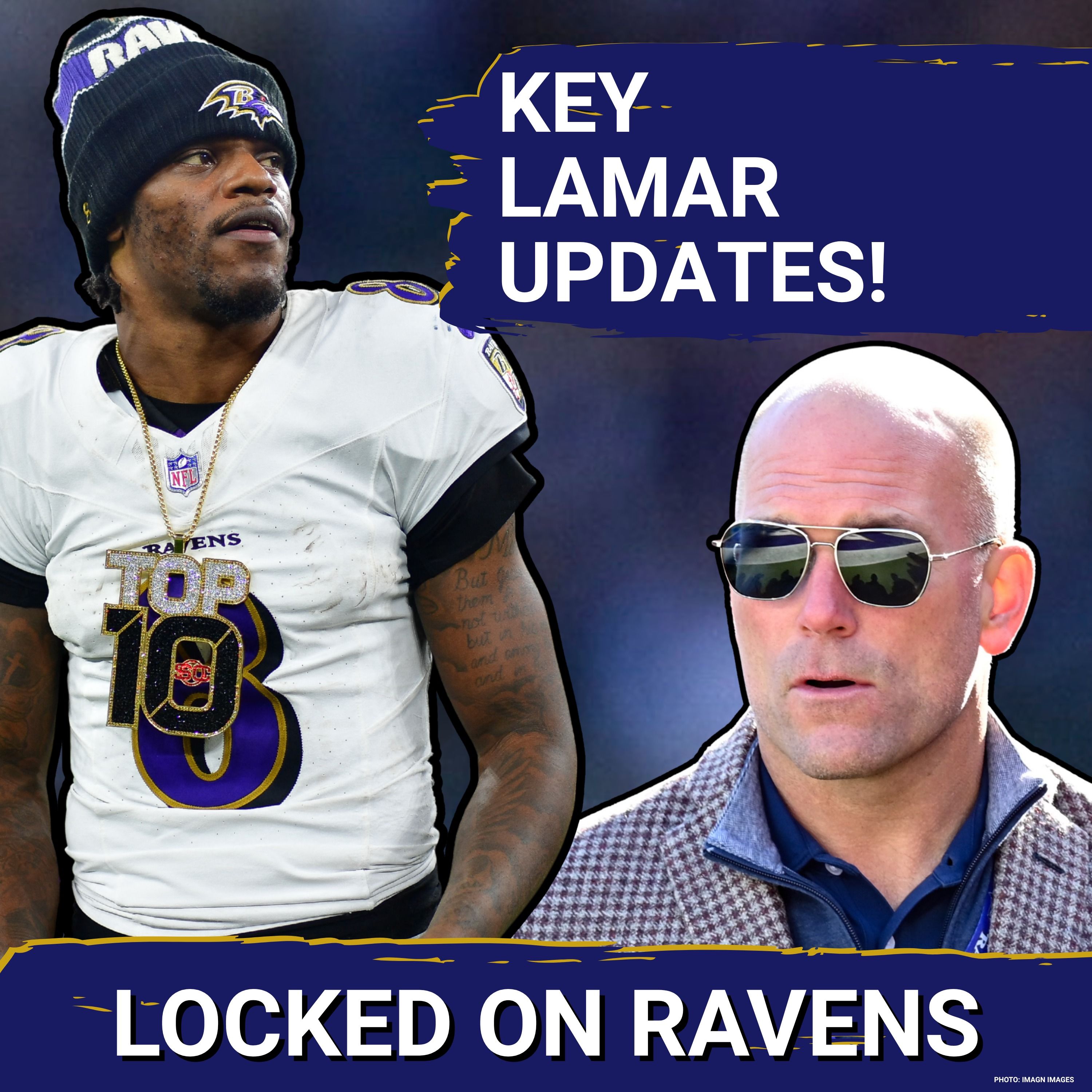 Baltimore Ravens insider gives PROMISING Lamar Jackson updates, Calais Campbell PRAISES Jesse Minter episode artwork