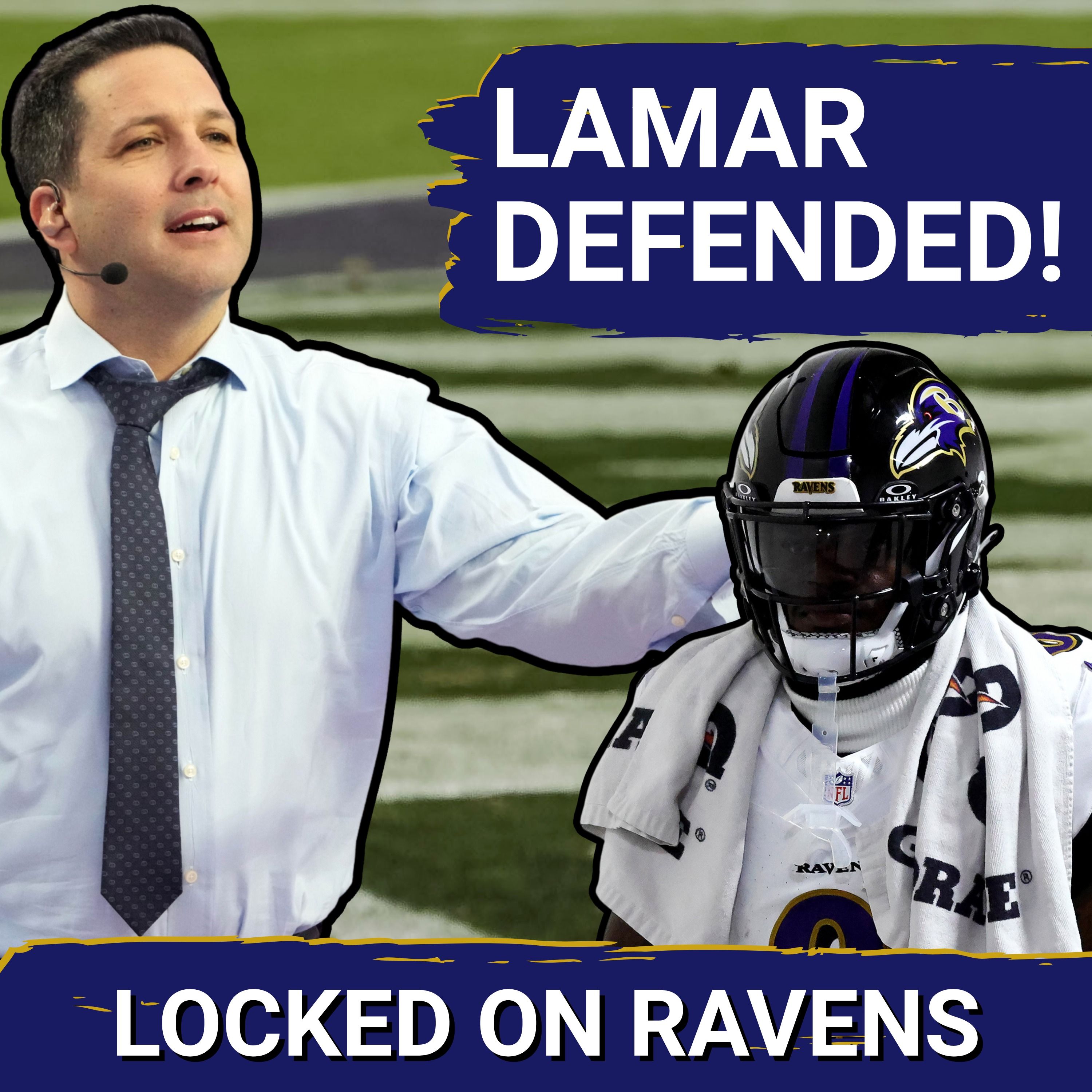 Adam Schefter REJECTS Lamar Jackson OTA absence panic, Mike Florio RESPONDS to Baltimore Ravens fans