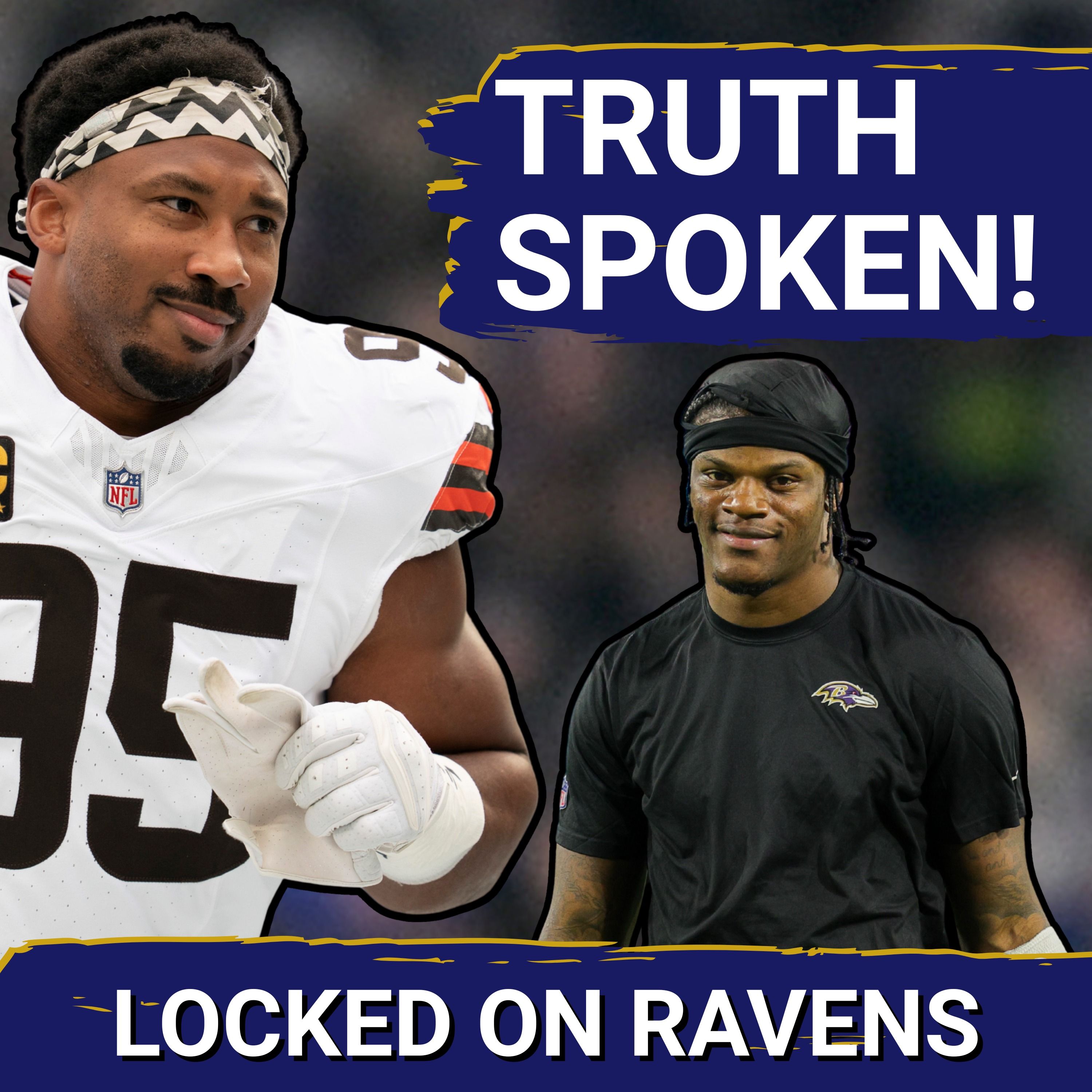 Myles Garrett SPEAKS TRUTH on Lamar Jackson as Baltimore Ravens gear up for HUGE Week 11 Browns game Myles Garrett SPEAKS TRUTH on Lamar Jackson as Baltimore Ravens gear up for HUGE Week 11 Browns game