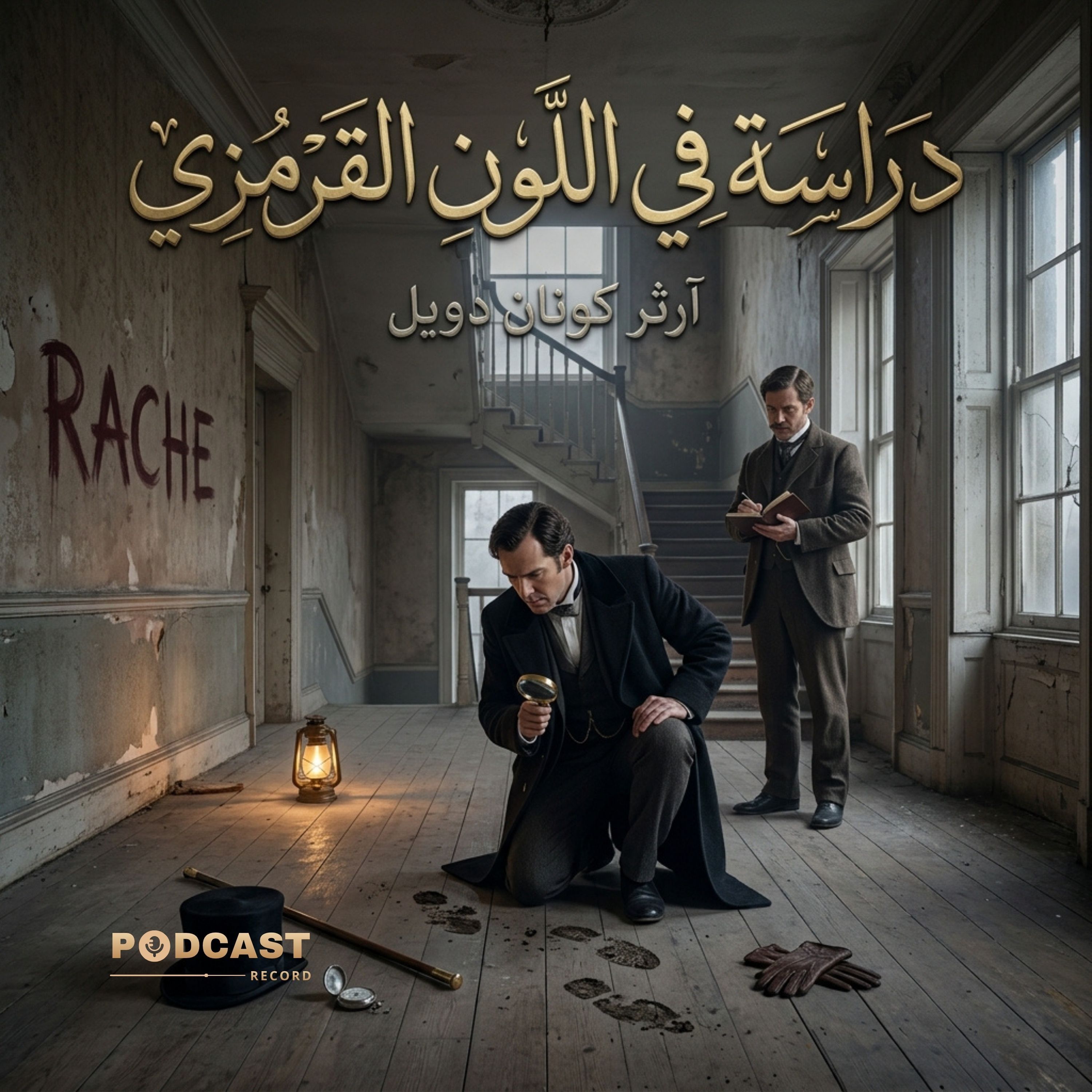 دراسة في اللون القرمزي