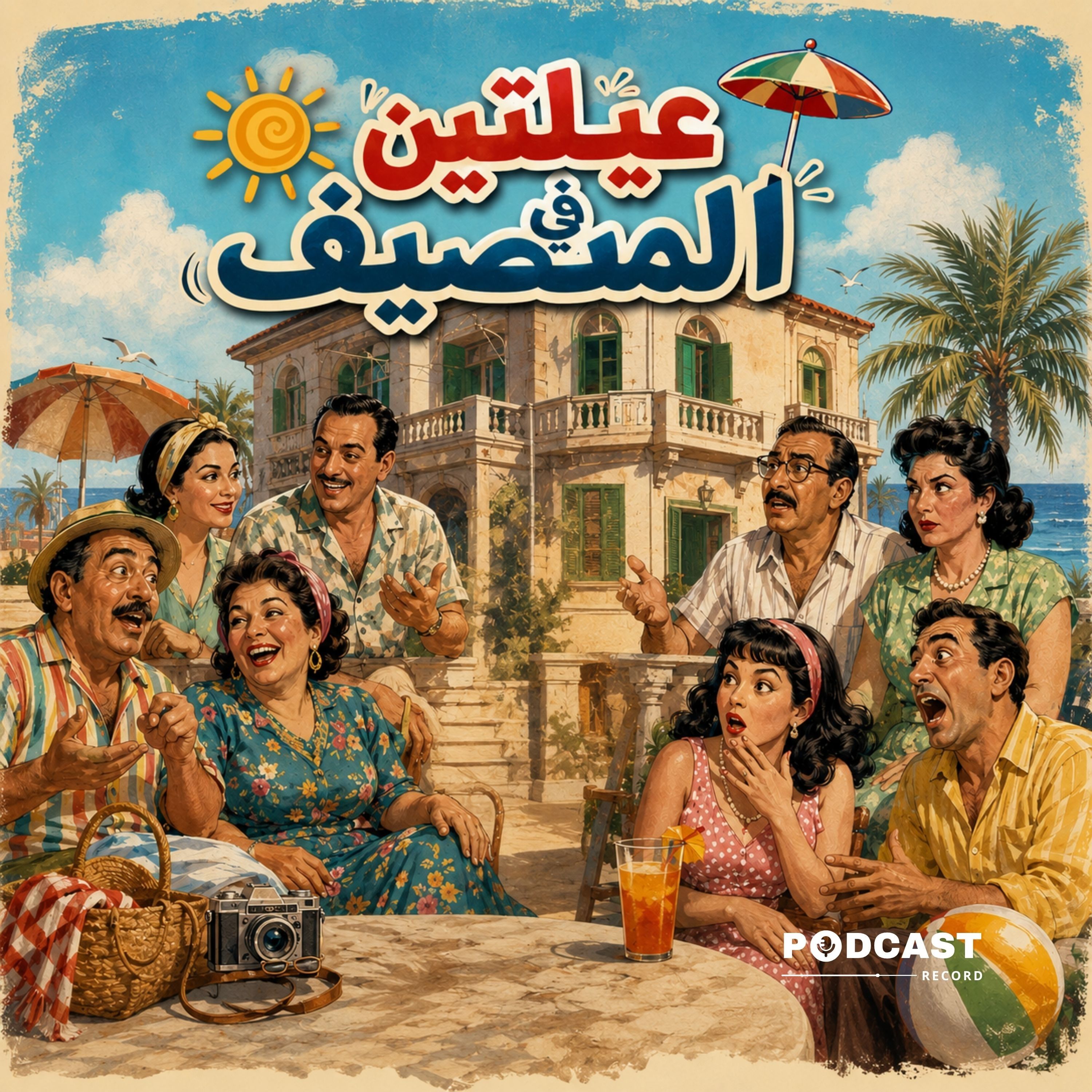 تمثيلية عيلتين في المصيف
