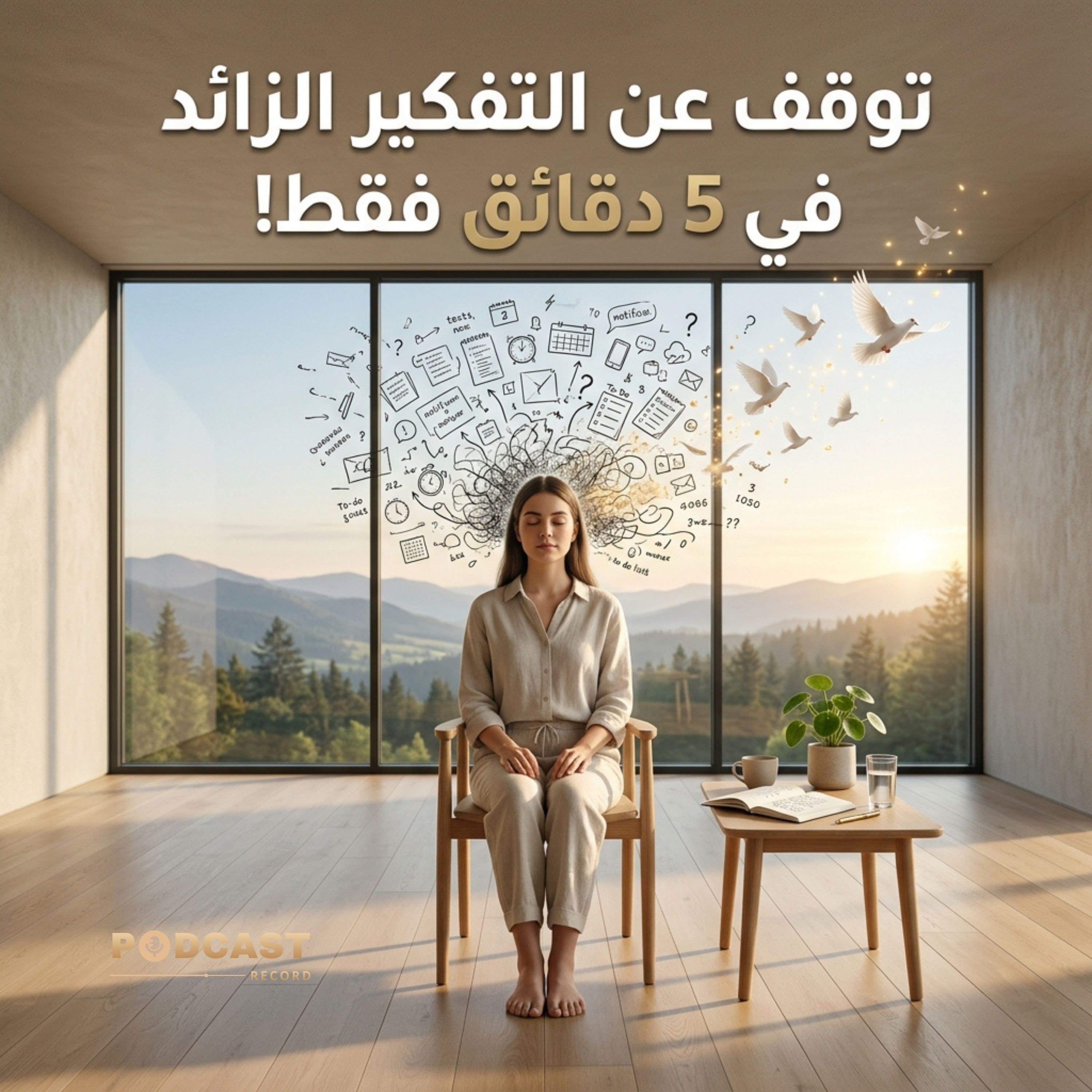 ملخص كتاب توقف عن التفكير الزائد في 5 دقائق فقط