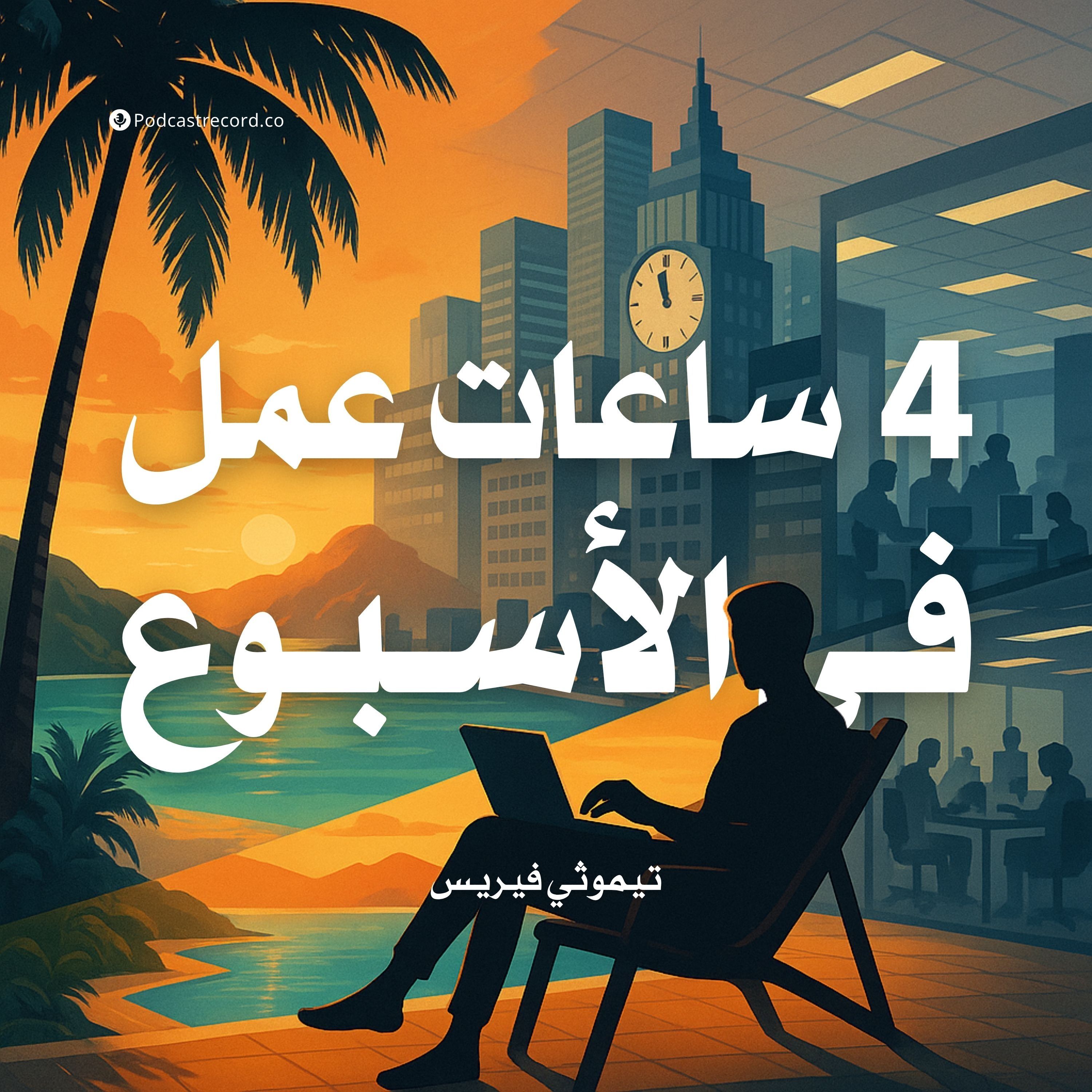 ملخص كتاب 4 ساعات عمل في الأسبوع | تيموثي فيريس