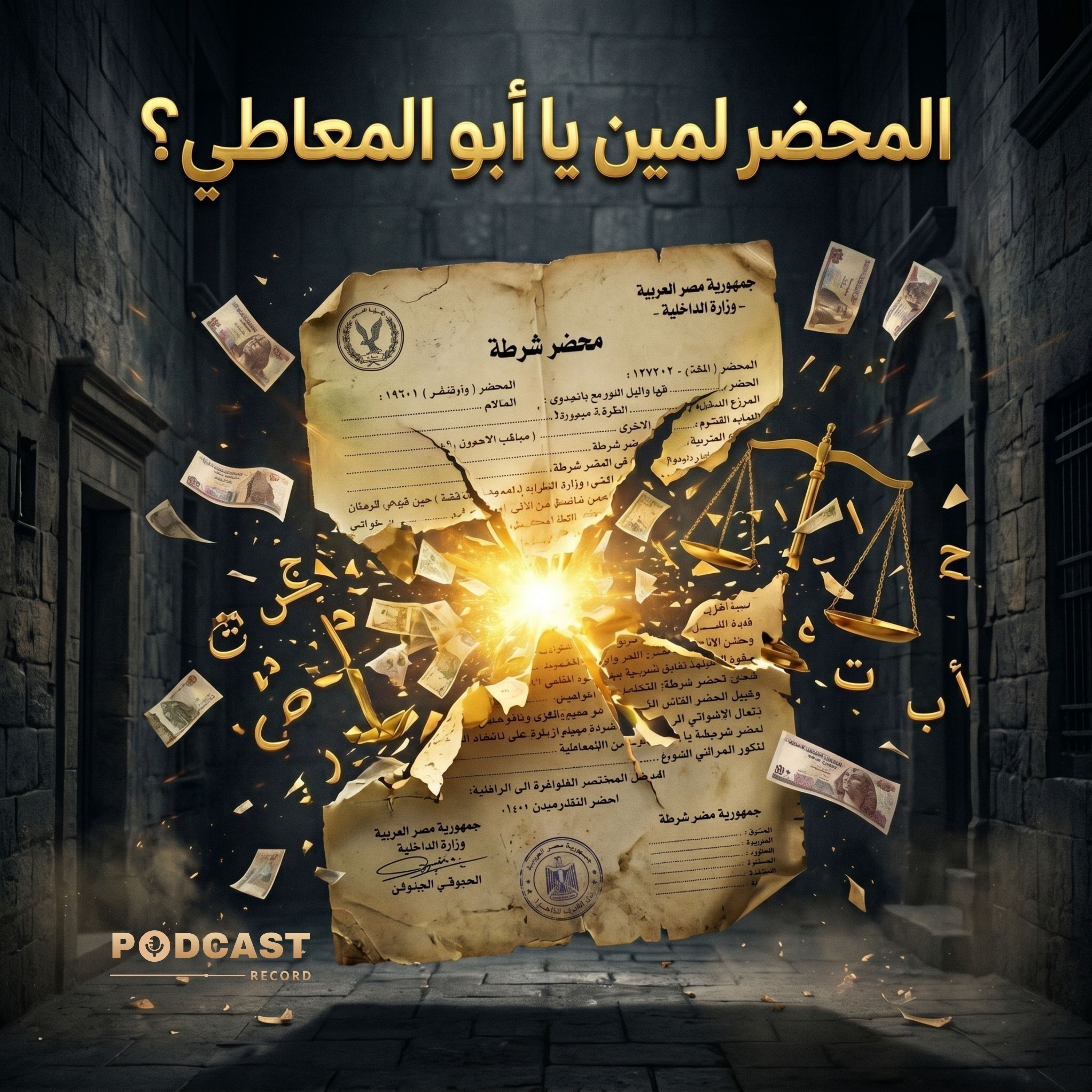 تمثيلية المحضر لمين يا أبو المعاطي