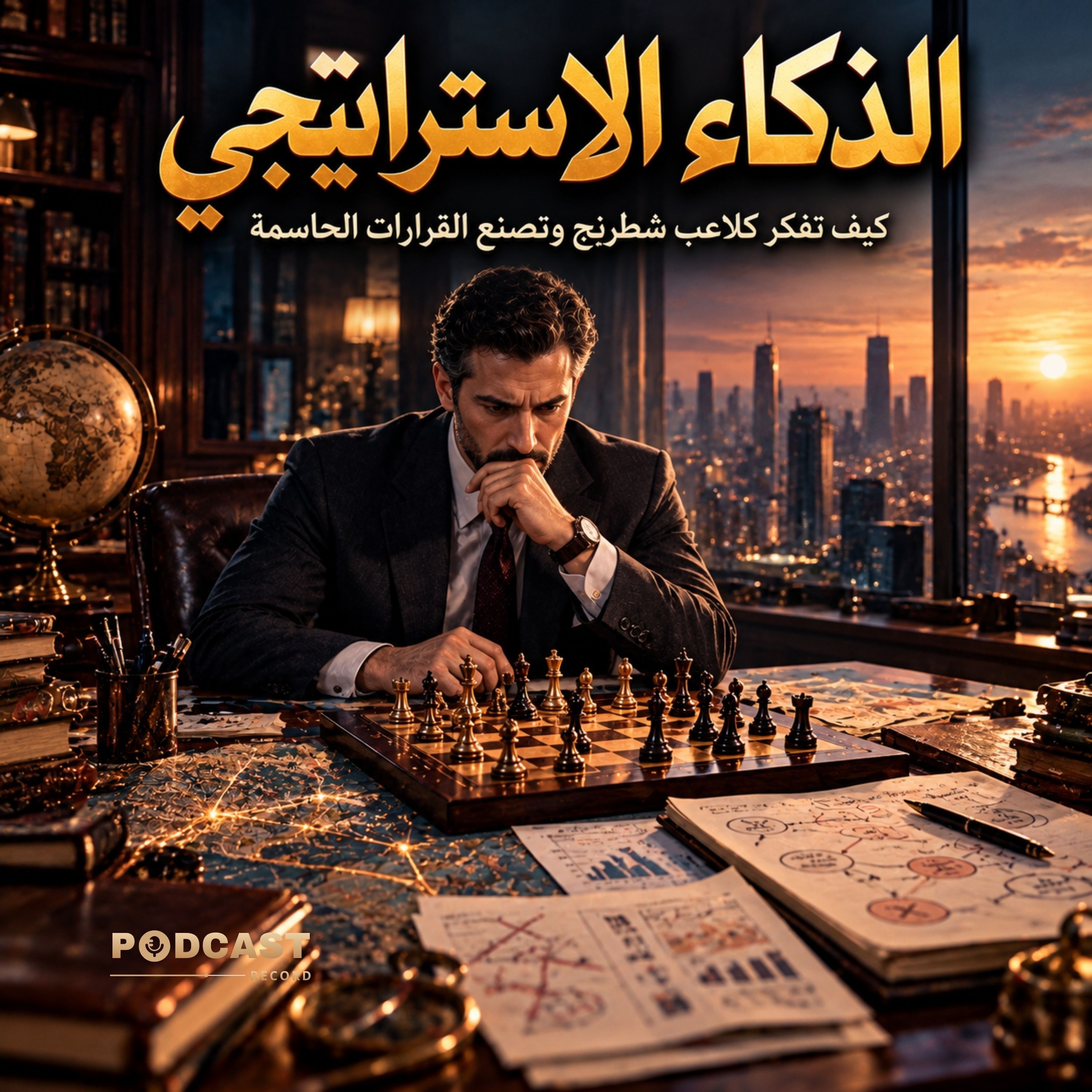 الذكاء الاستراتيجي: كيف تفكر كلاعب شطرنج وتصنع القرارات الحاسمة