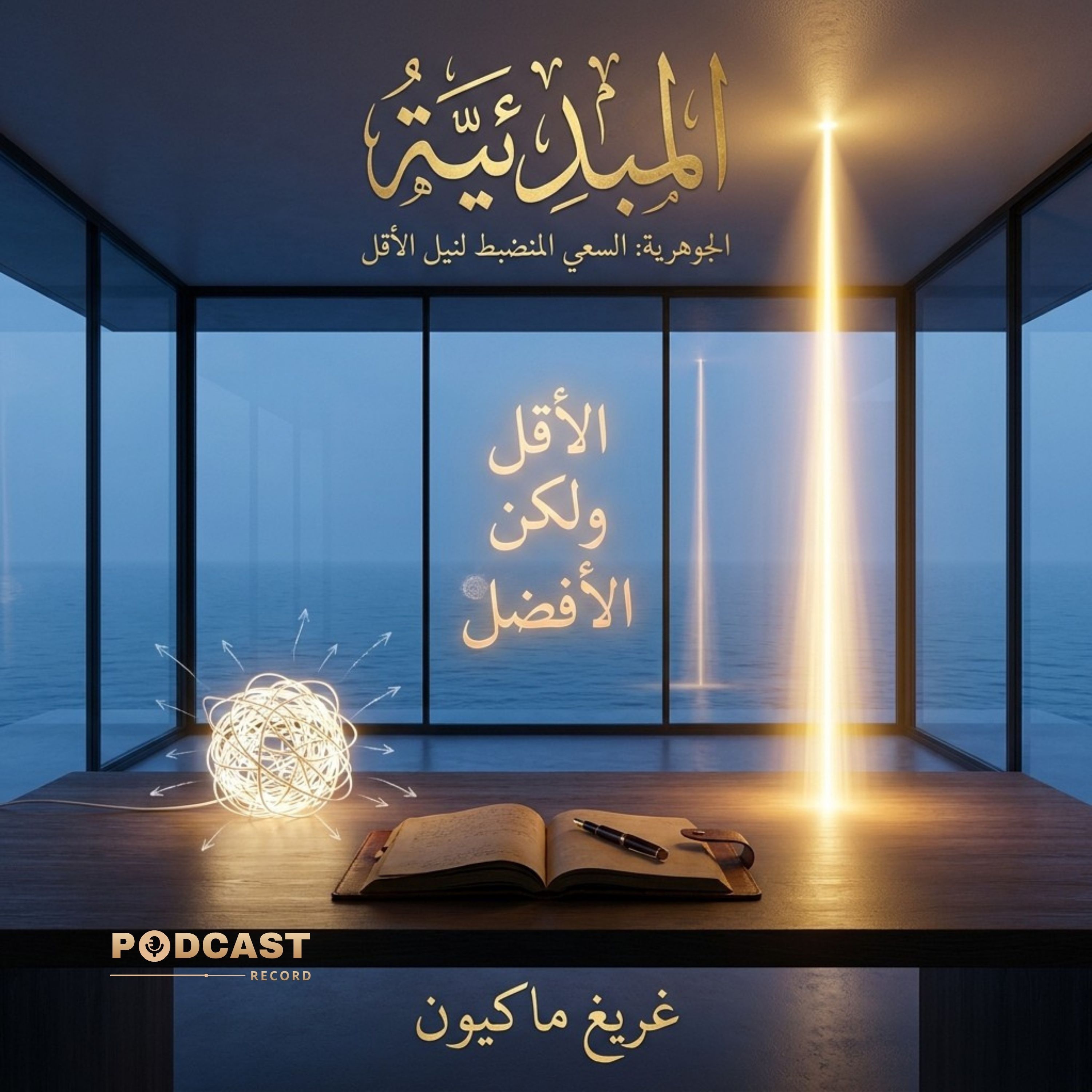ملخص كتاب المبدئية: السعي المنضبط لنيل الأقل | غريغ ماكيون episode artwork