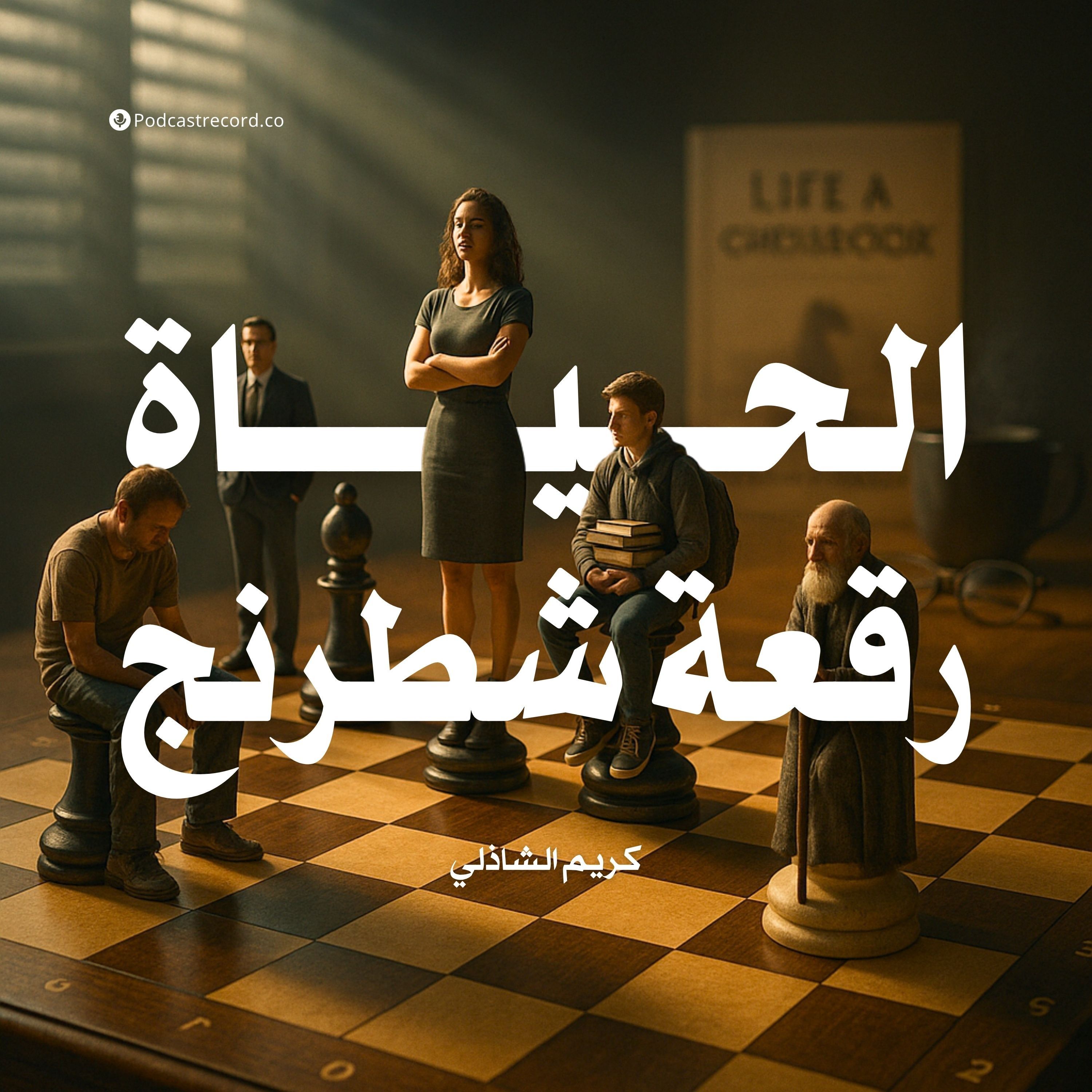كتاب الحياة رقعة شطرنج | كريم الشاذلي