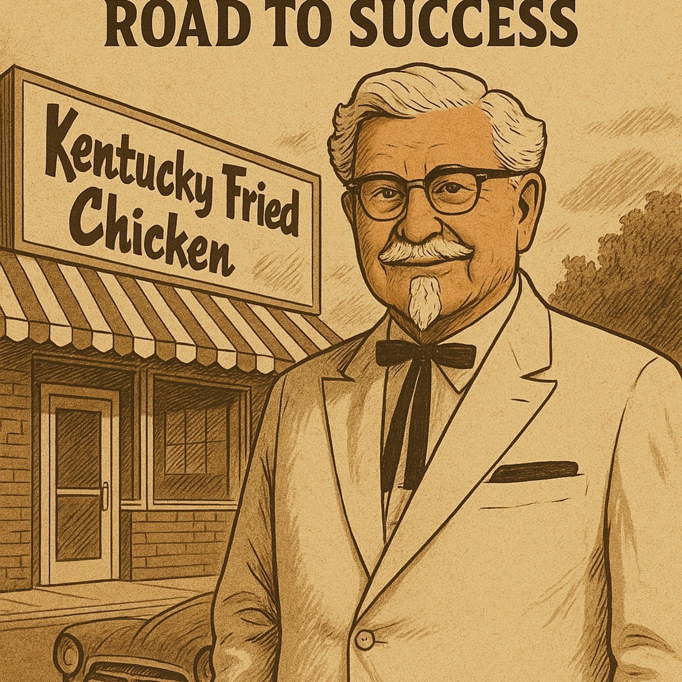 The Real Colonel Sanders' Road to Success