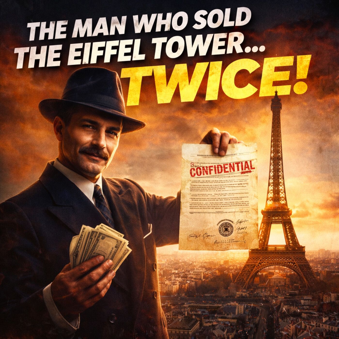 The Man Who Sold the Eiffel Tower (Yes, Really… TWICE)