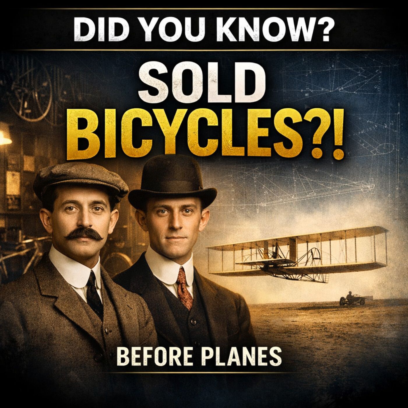 The Wright Brothers - They Sold Bicycles Before Planes?!
