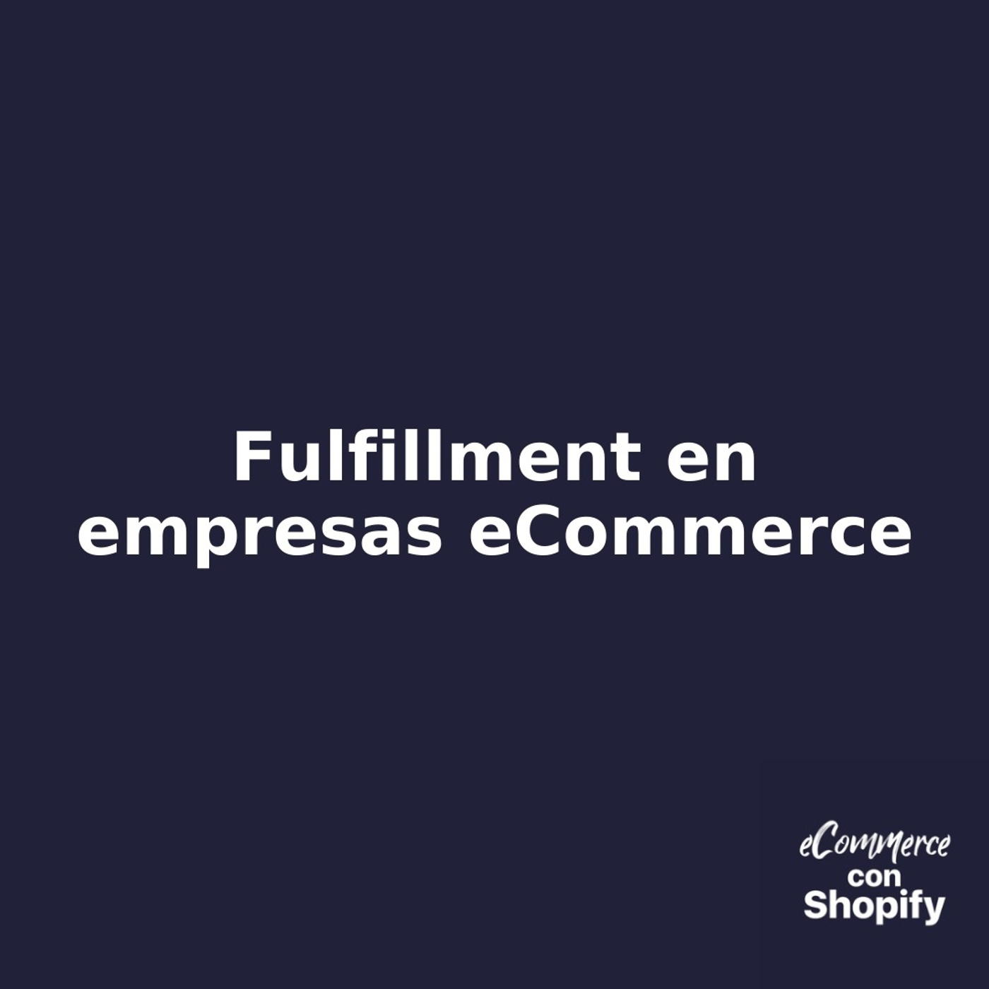 eCommerce con Shopify