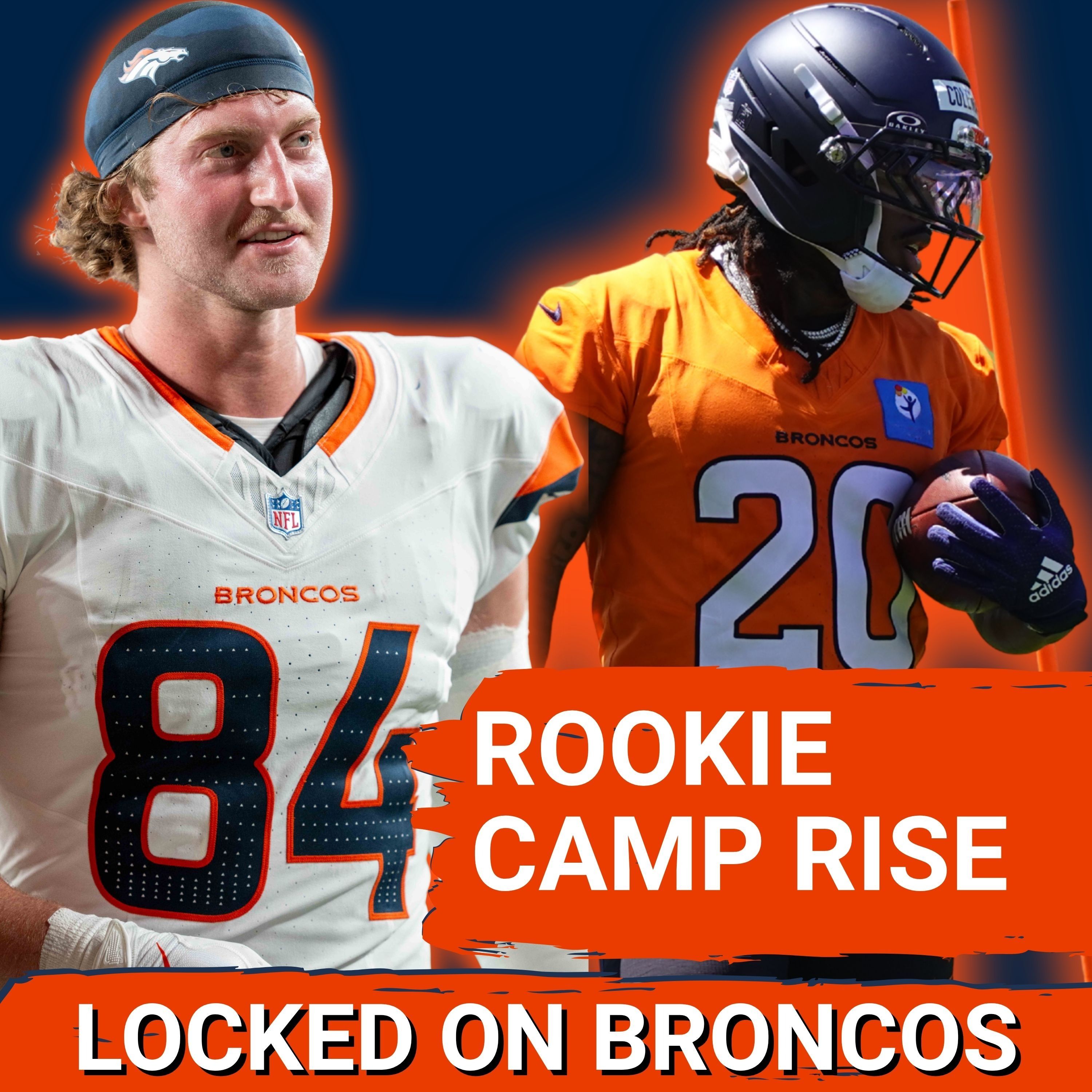 Denver Broncos' Caleb Lohner Takes BIG LEAP, Jonah Coleman STANDS OUT at Rookie Minicamp