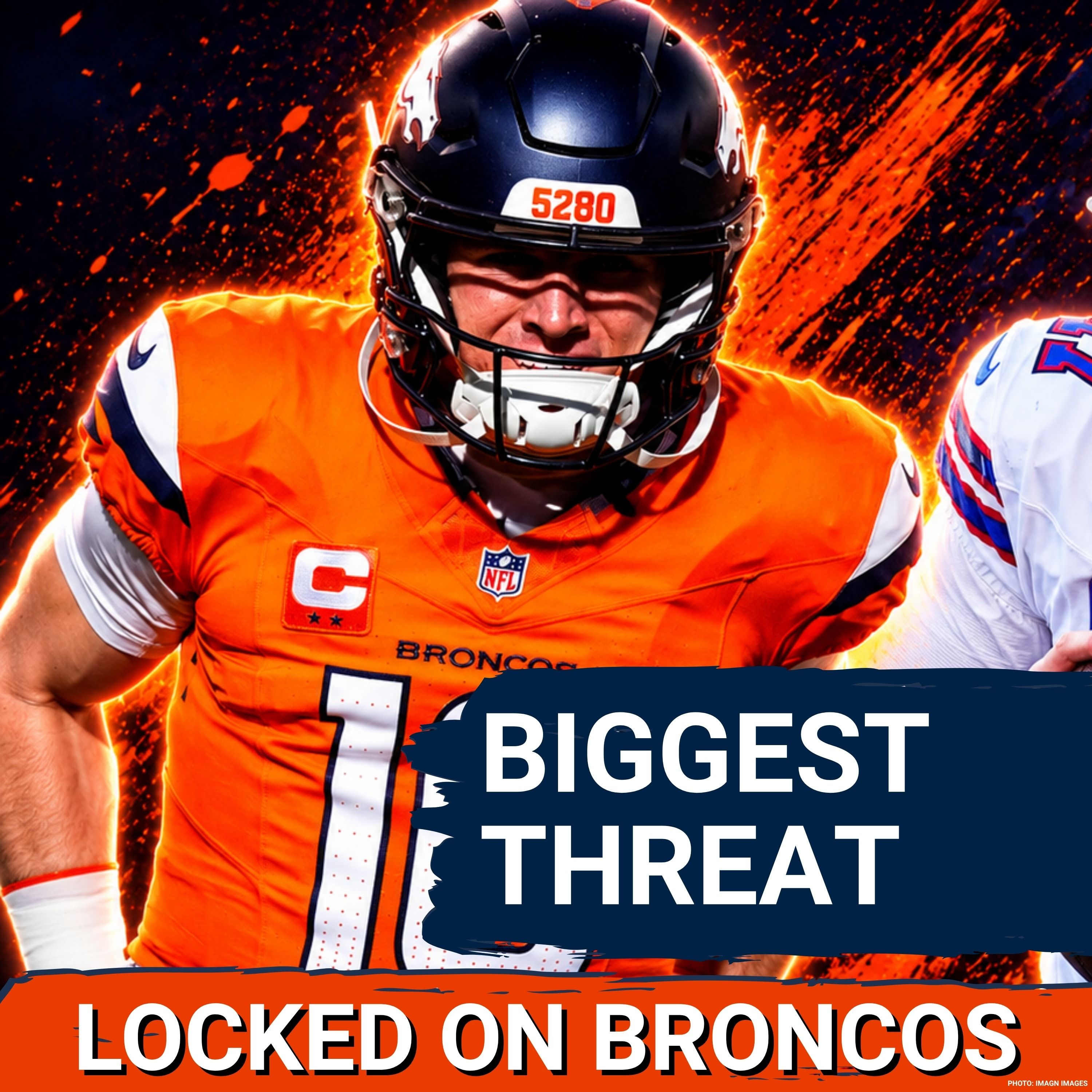 TOUGH: Denver Broncos, Bo Nix BIGGEST THREAT To AFC Crown is Josh Allen, Buffalo Bills