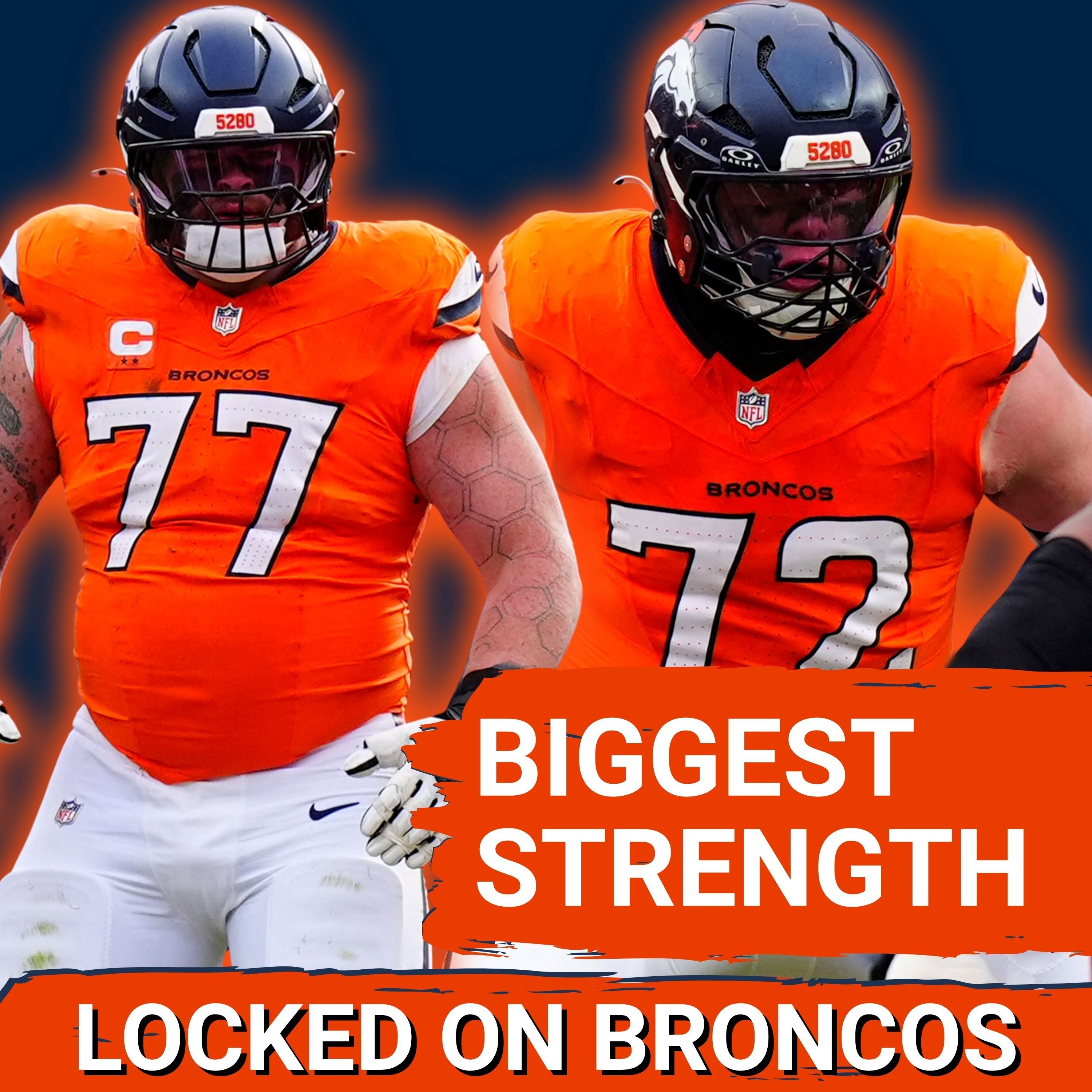Denver Broncos BIGGEST STRENGTH is Offensive Line Continuity and Depth