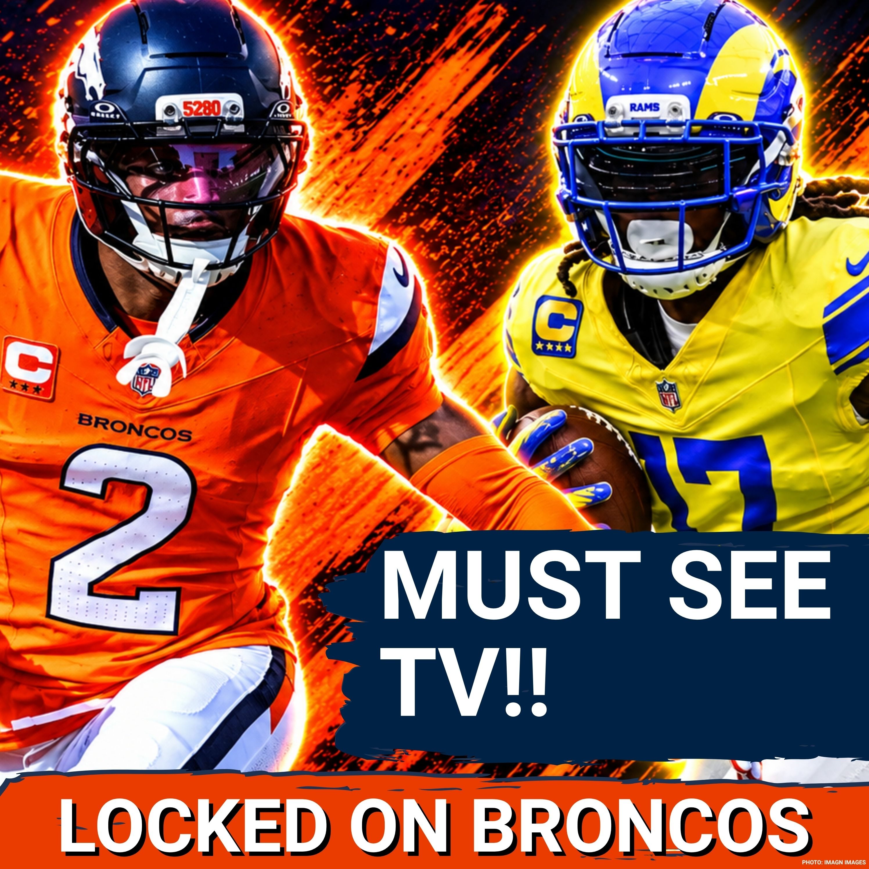RIVALRY: Denver Broncos CB Patrick Surtain II vs. Davante Adams is MUST SEE TV vs. Rams episode artwork