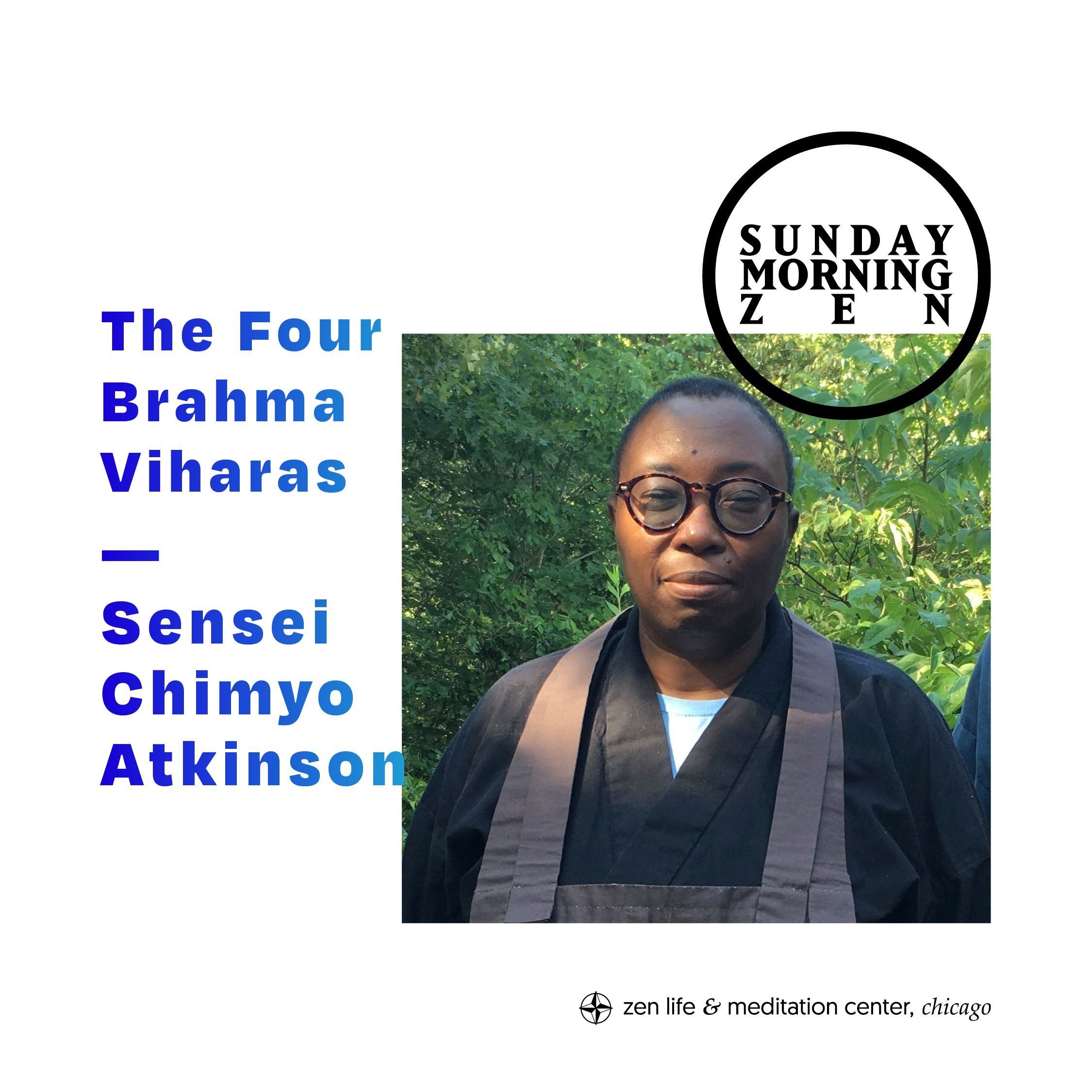 The Four Brahma Viharas — Dharma talk by Sensei Chimyo Atkinson episode artwork