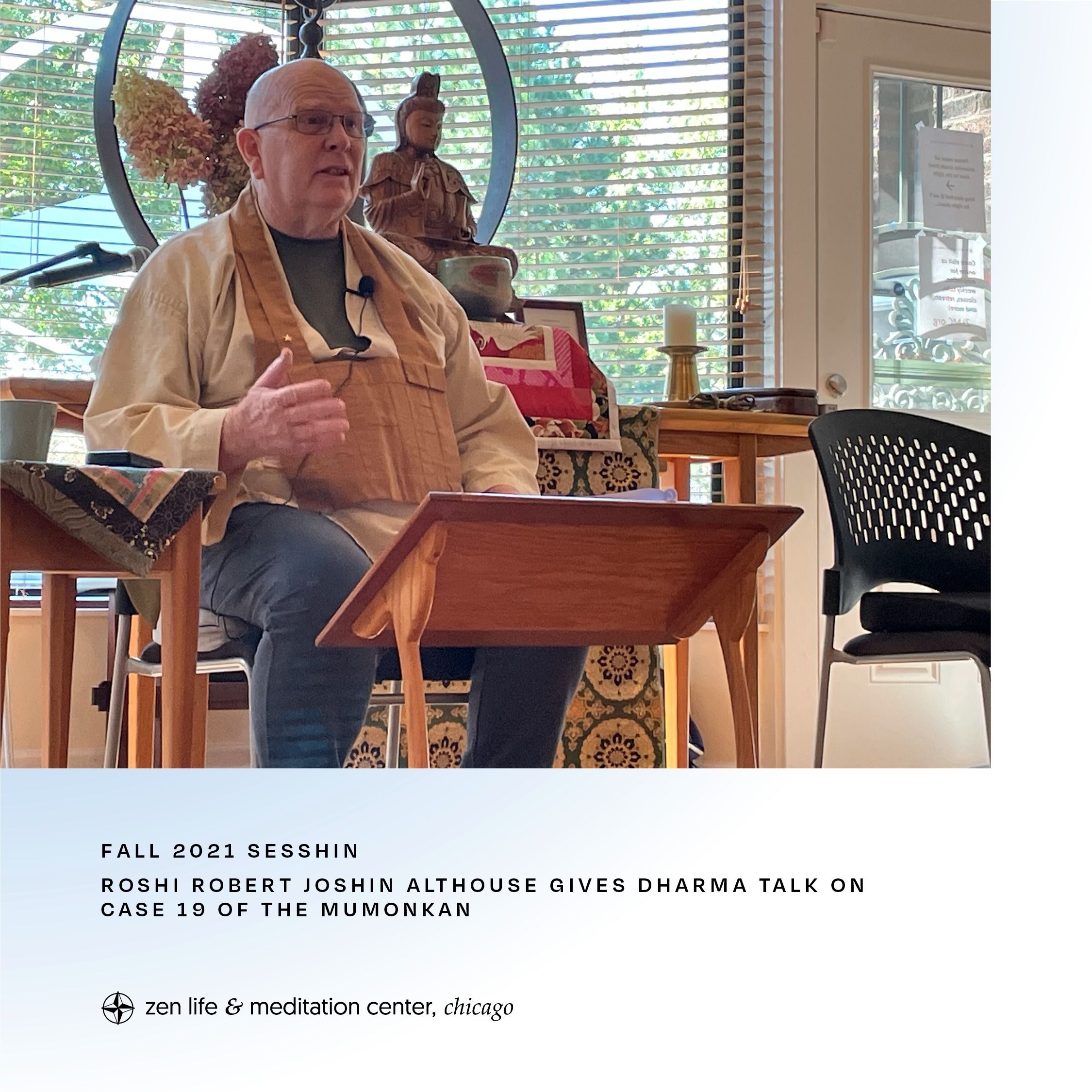Ordinary Mind is the Way | Fall 2021 Sesshin | Dharma talk by Roshi Robert Joshin Althouse