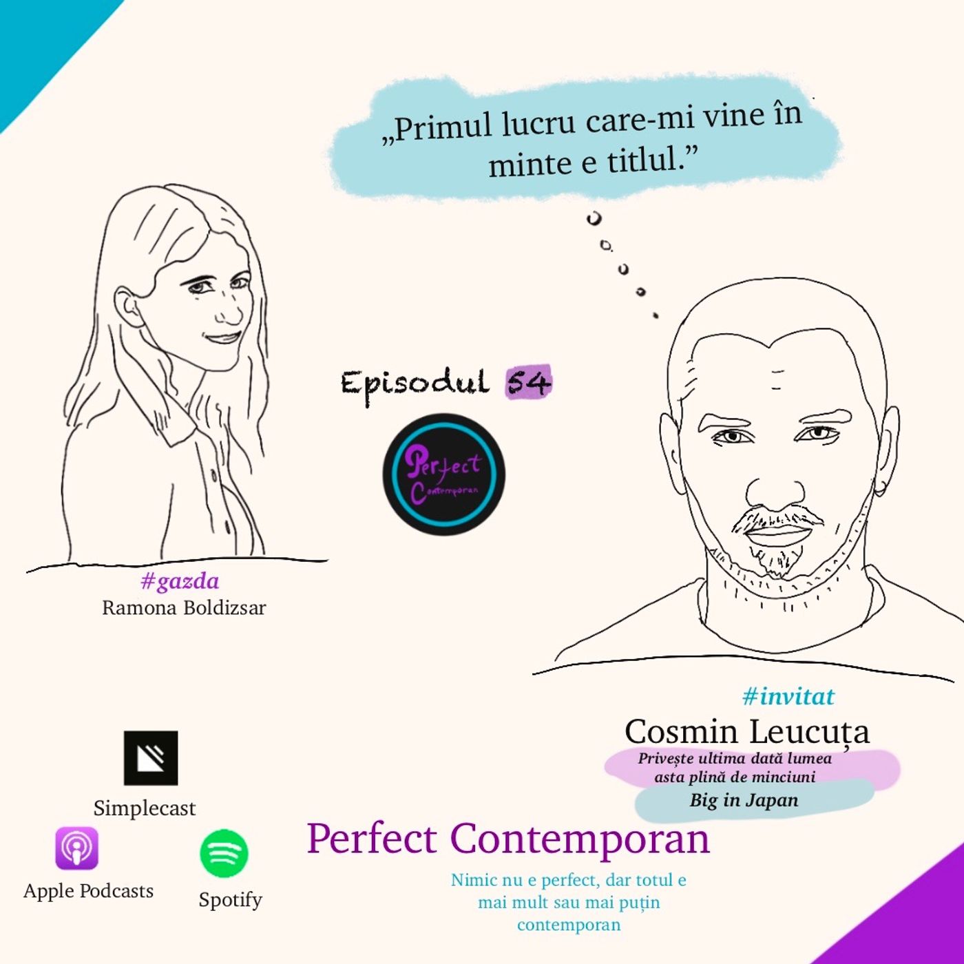 Cosmin Leucuța: „Primul lucru care-mi vine în minte e titlul.” episode artwork