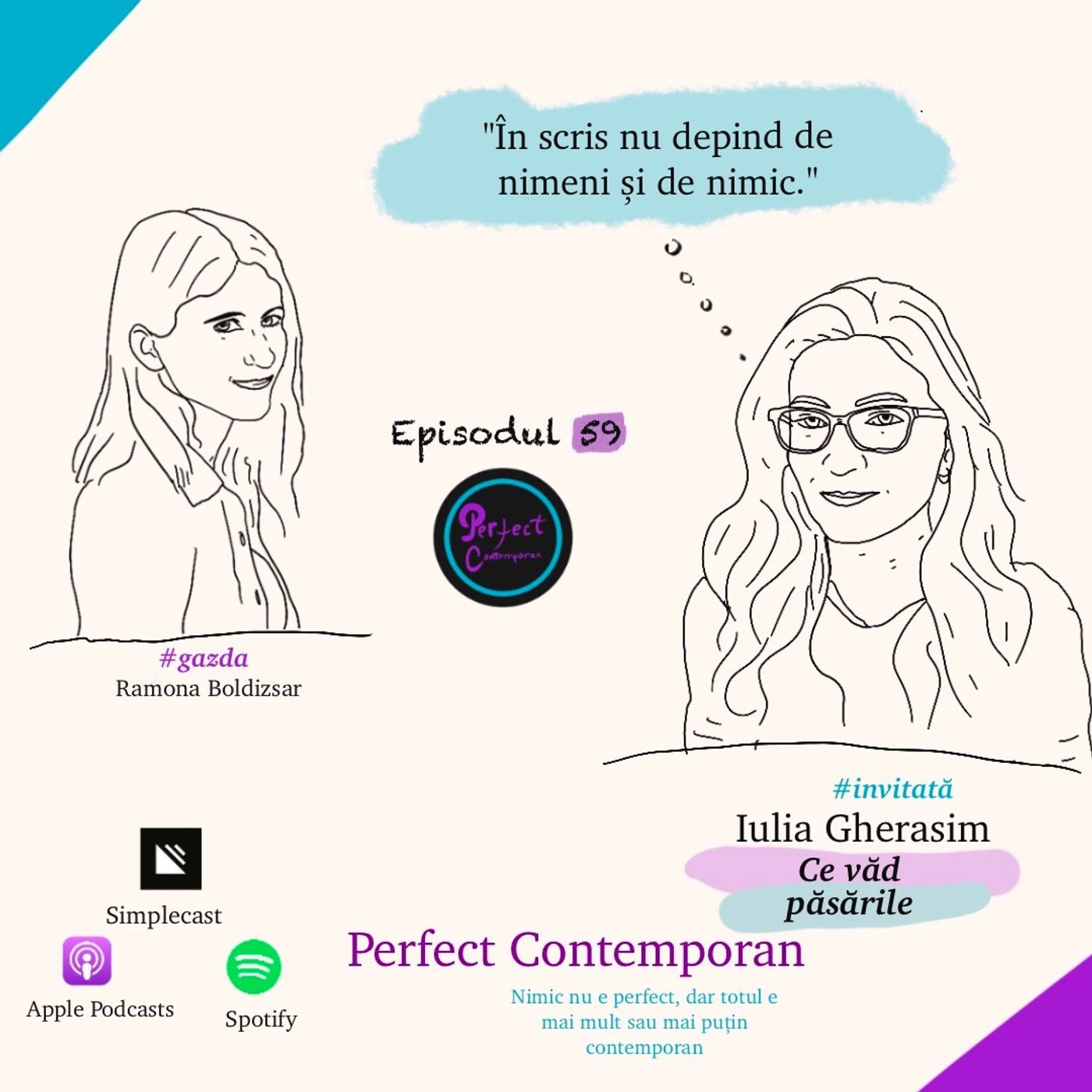 Iulia Gherasim: "În scris nu depind de nimeni și de nimic." episode artwork