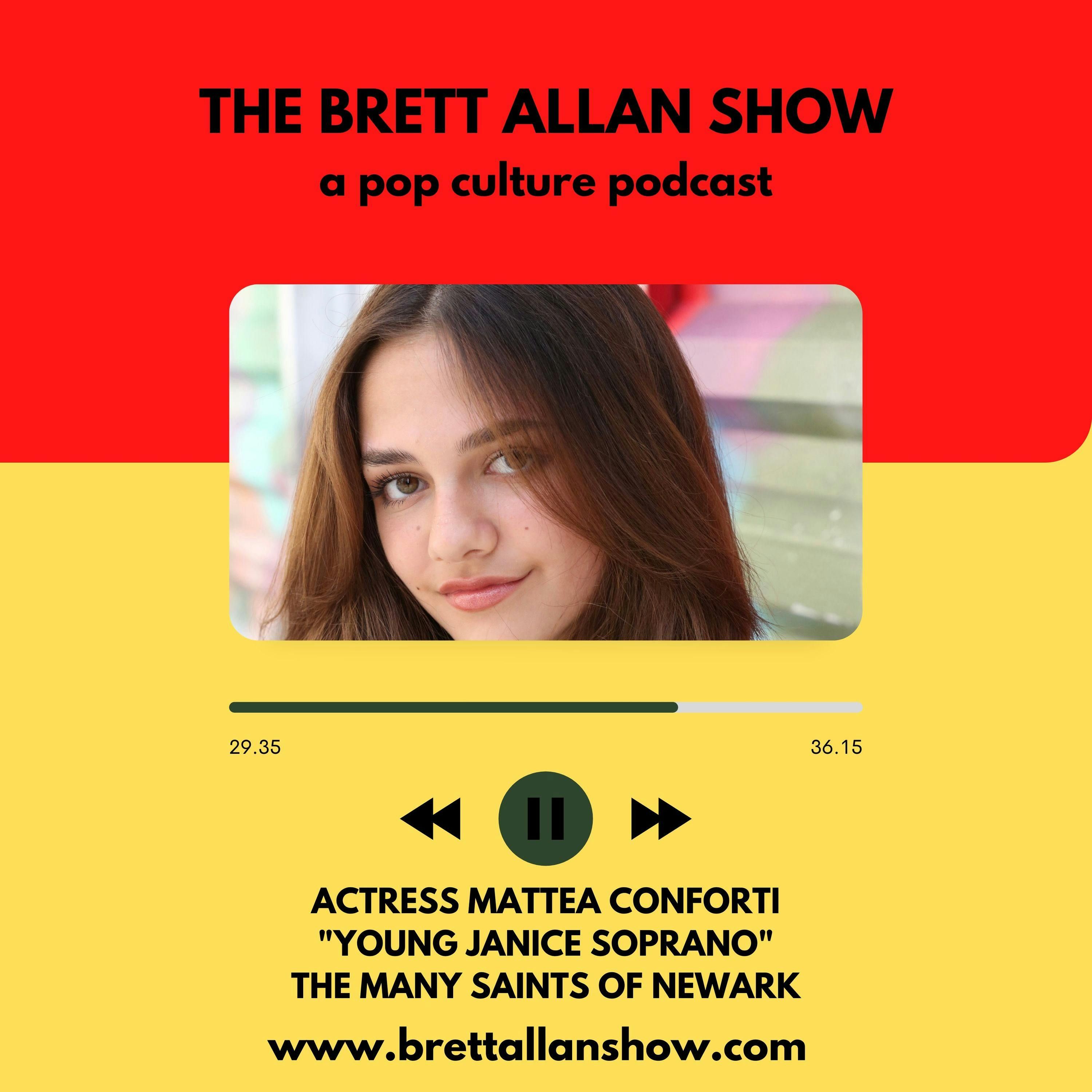 Actress Mattea Conforti | Talks "Young Janice Soprano" and The Many Saints of Newark