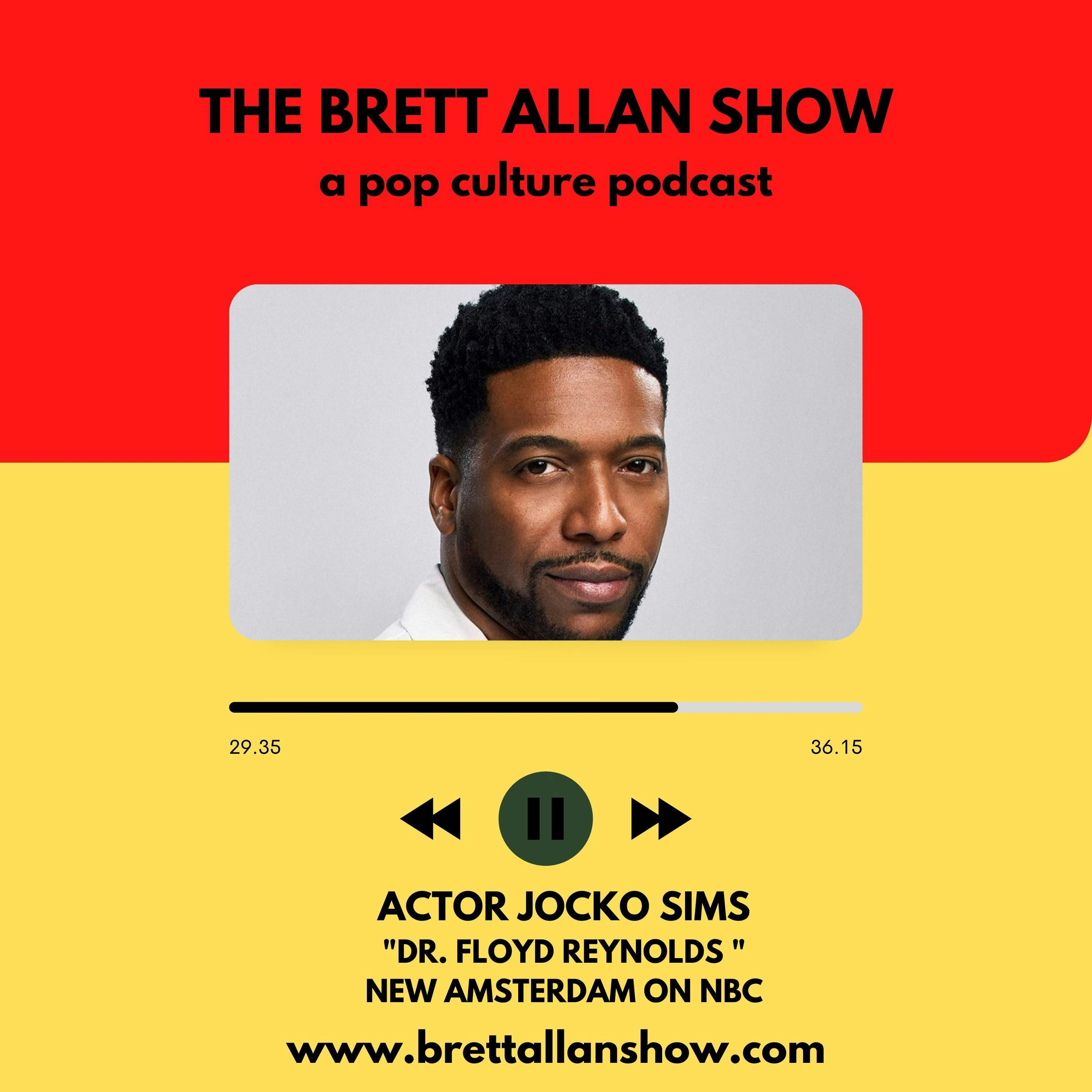 Actor Jocko Sims | Talks " Dr. Floyd Reynolds" and Season 4 of "New Amsterdam" Plus Much More
