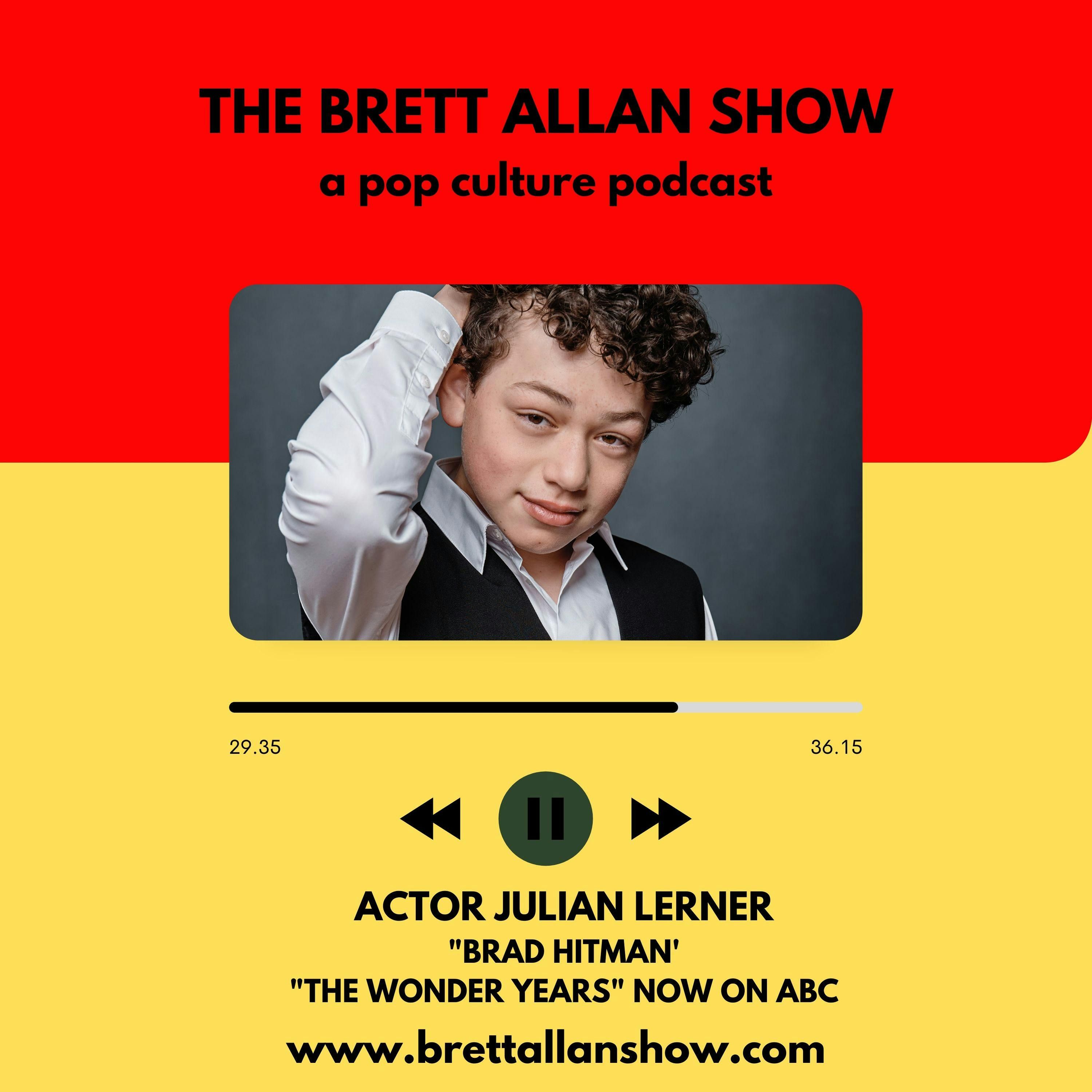 Actor Julian Lerner Talks "The Wonder Years" and His Character "Brad Hitman"| Now on ABC and Hulu Streaming